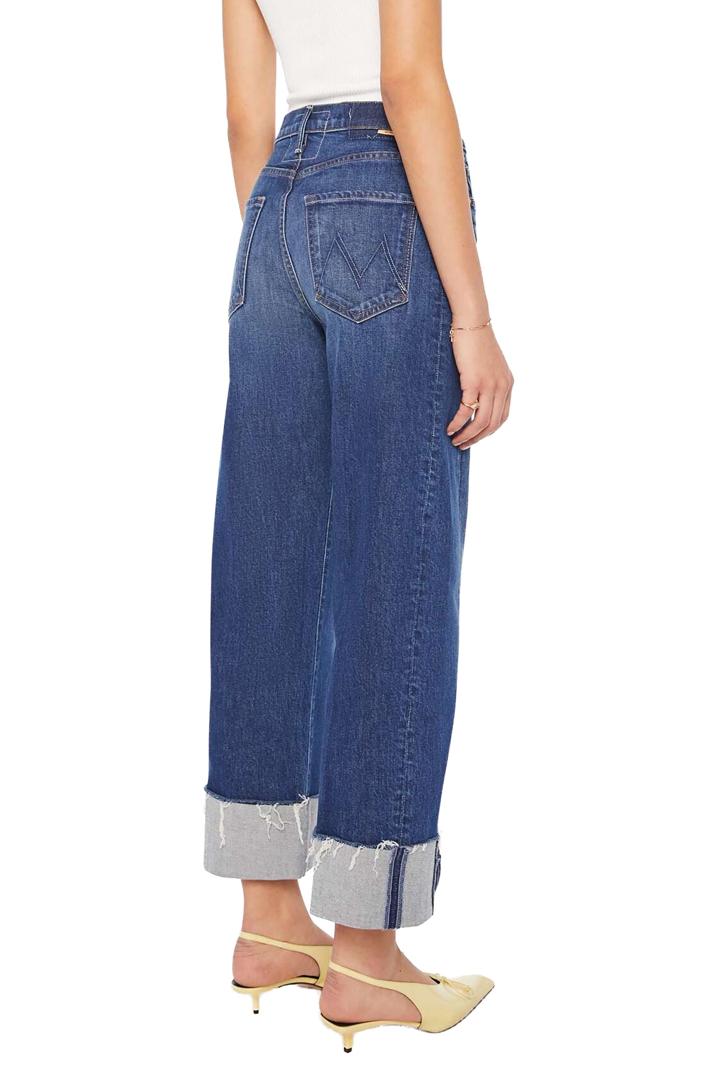 MOTHERThe Half-Pipe Ankle Cuff Fray - Perfectly Imperfect