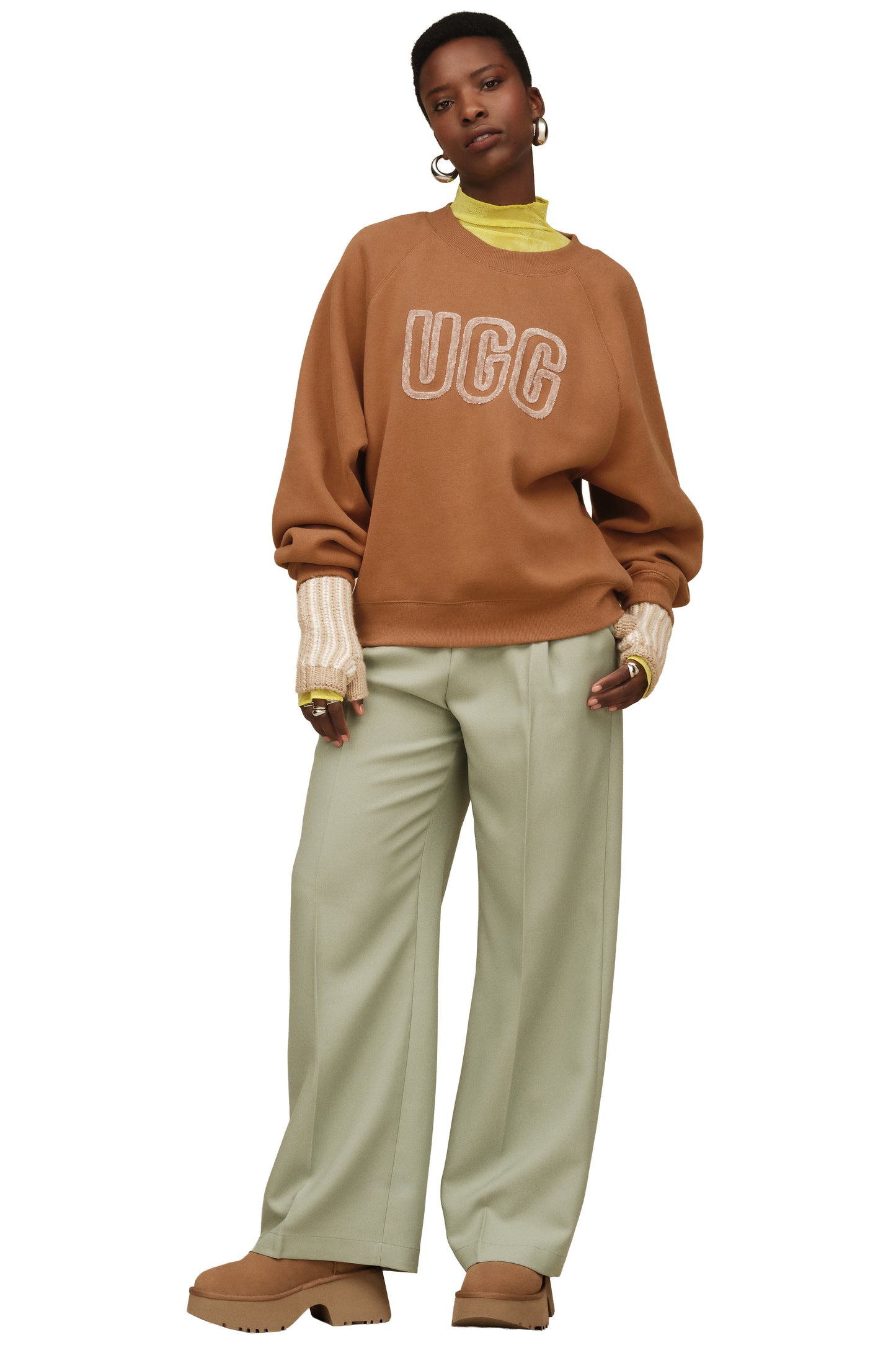 UGG Logo Crewneck Sweatshirt