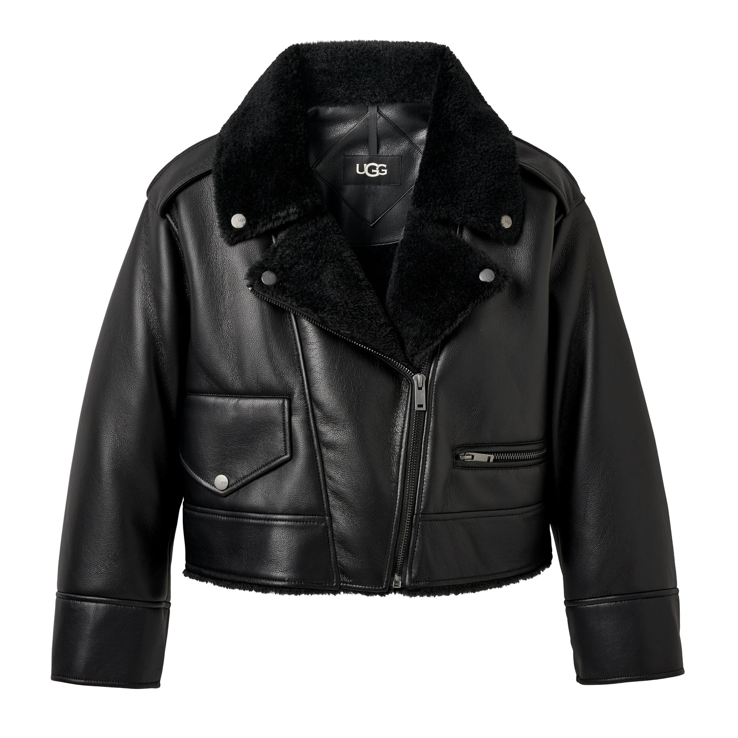 UGG Finnian LuxeFluff Moto Jacket