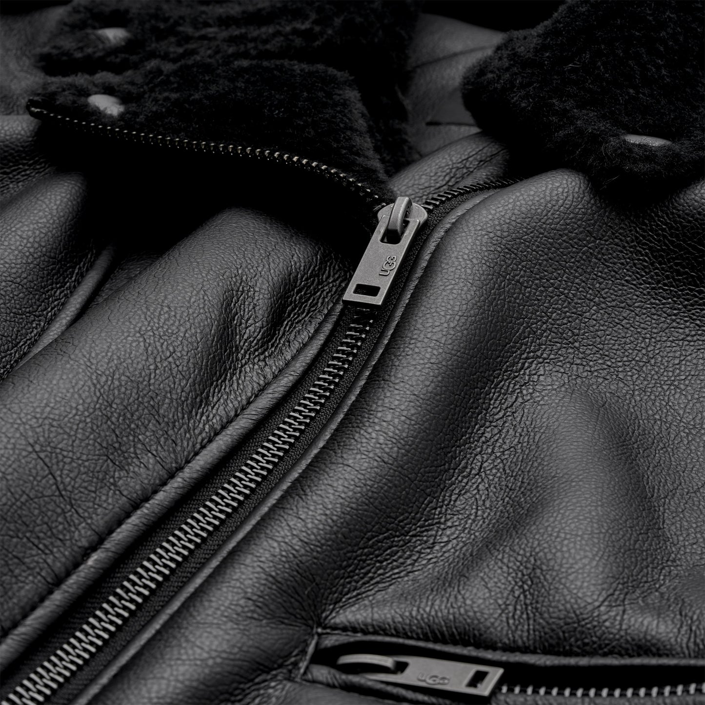 UGG Finnian LuxeFluff Moto Jacket
