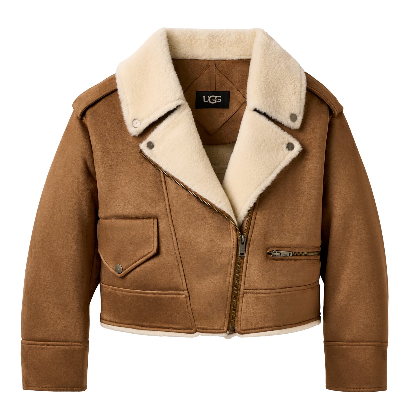 UGG Finnian LuxeFluff Moto Jacket