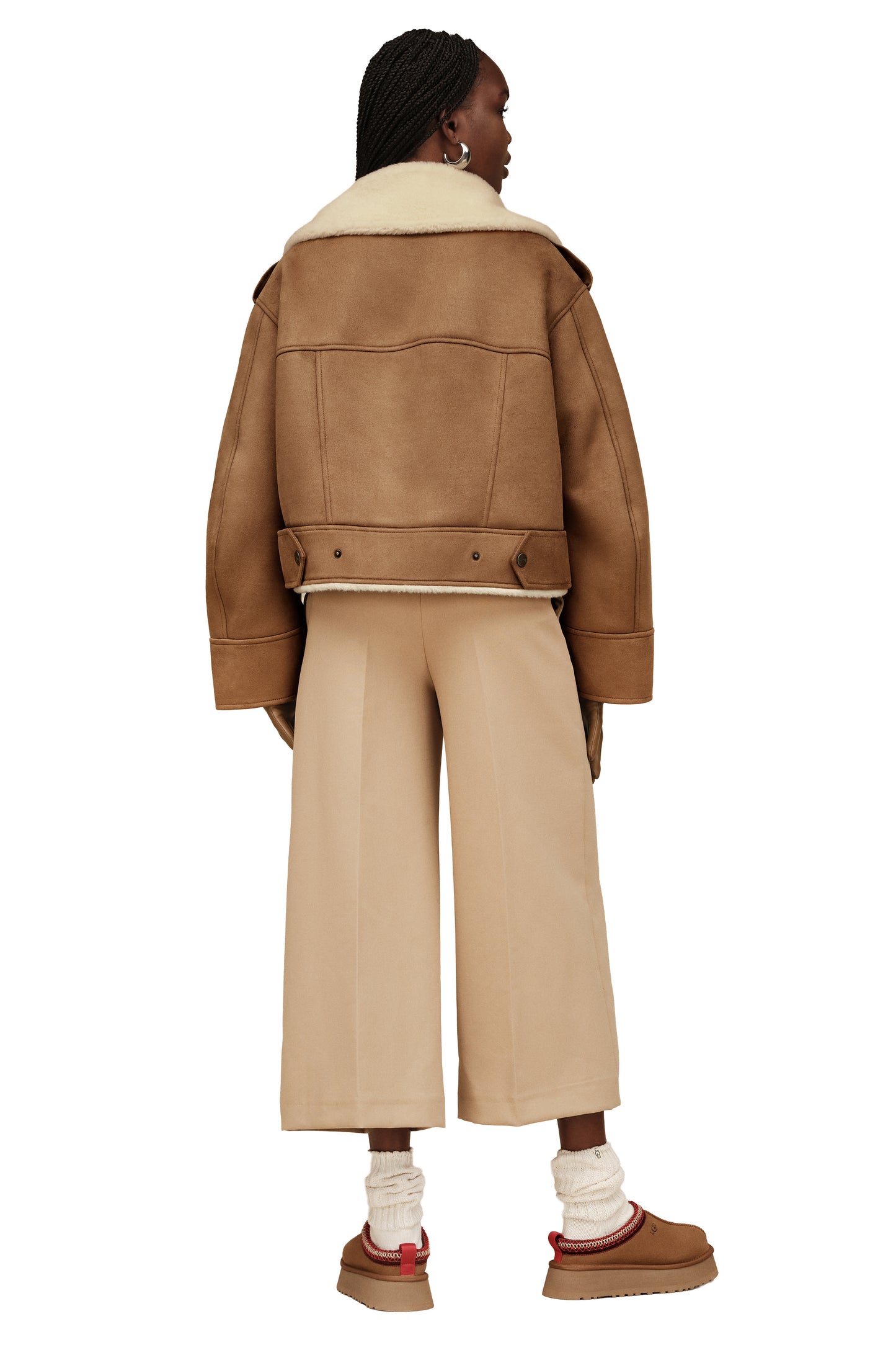 UGG Finnian LuxeFluff Moto Jacket