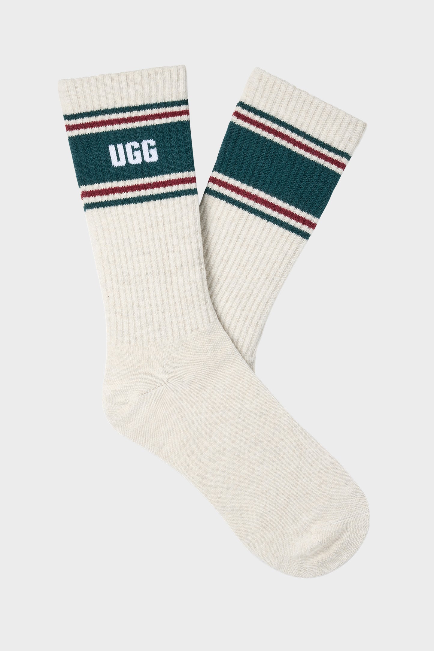 UGG Socks - Women's Jedlyn Varsity Crew Socks - 2 Pack