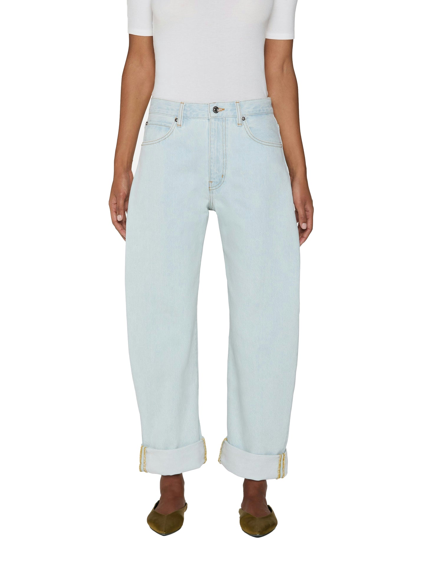 FRAME The Bubble Jeans