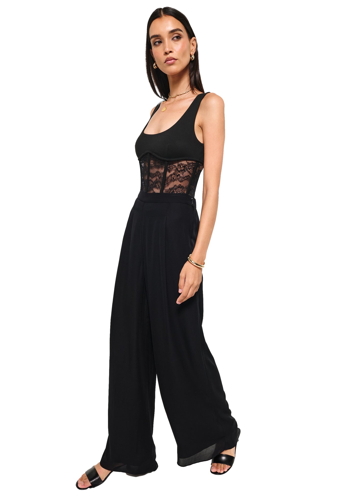 Cami NYC Kimber Lace Corset Bodysuit