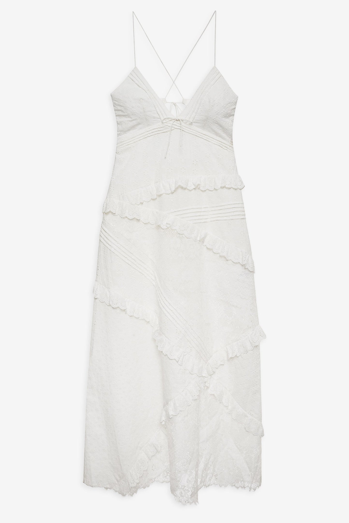 For Love & Lemons Rosalyn Maxi Dress