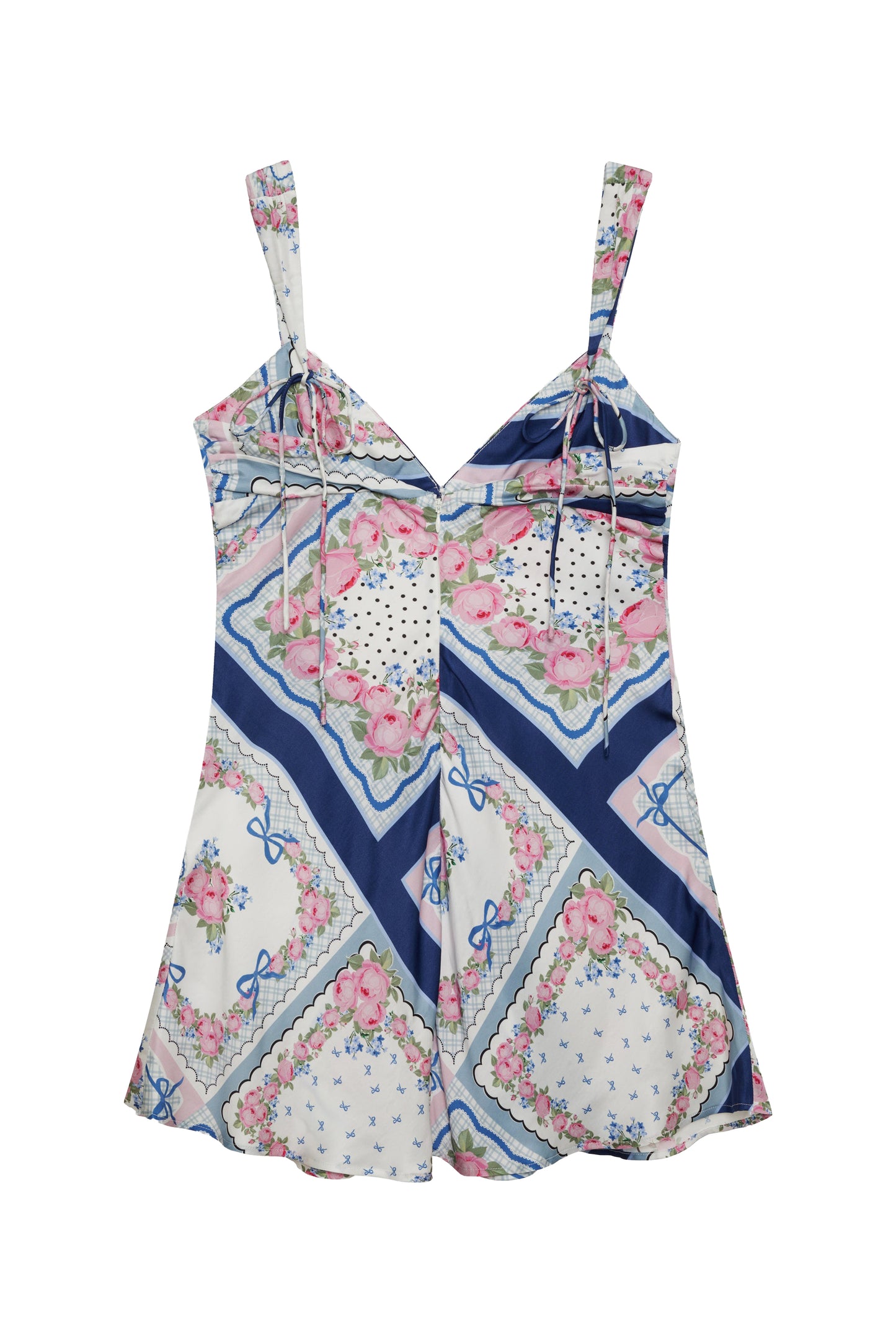 For Love & Lemons Summer Scarf Mini Dress