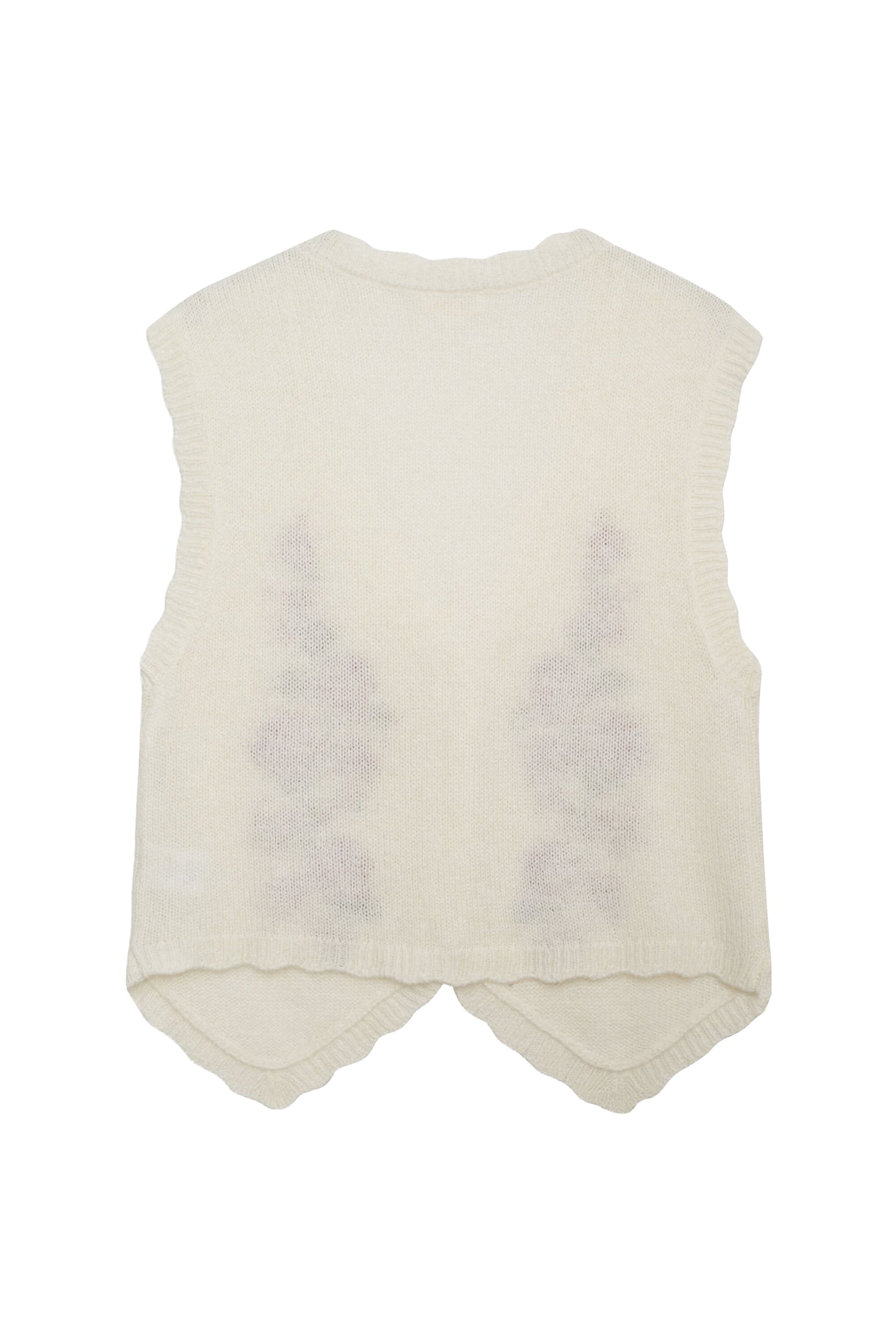 For Love & Lemons Molly Embroidered Sweater Vest