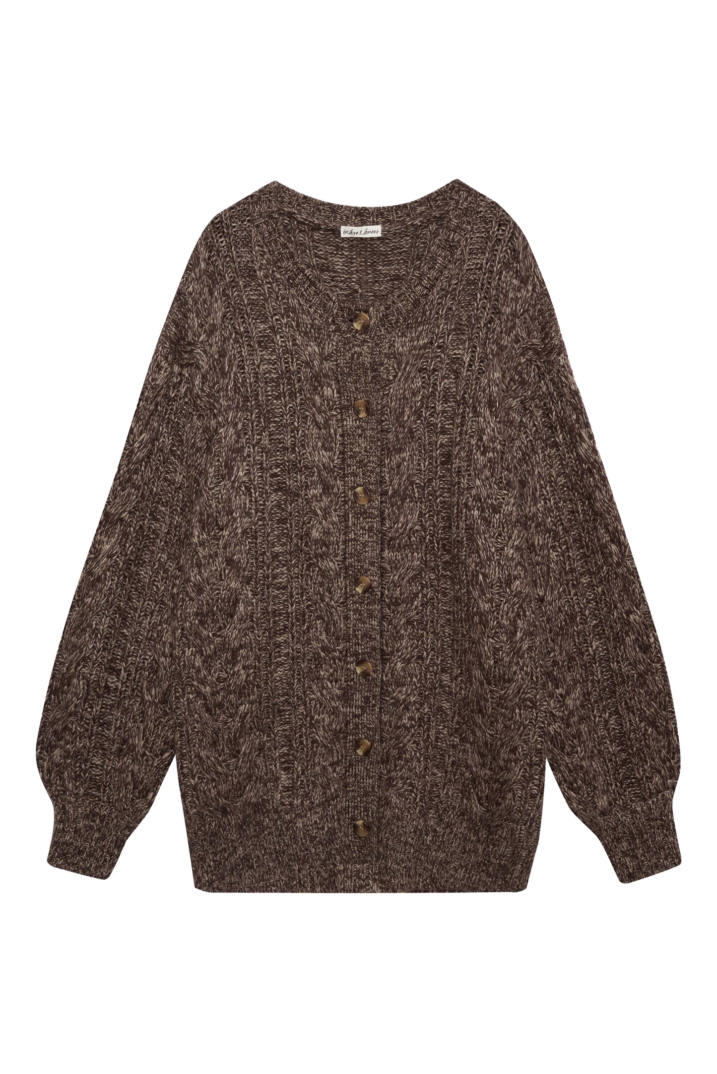For Love & Lemons Nathalie Knit Oversized Cardigan