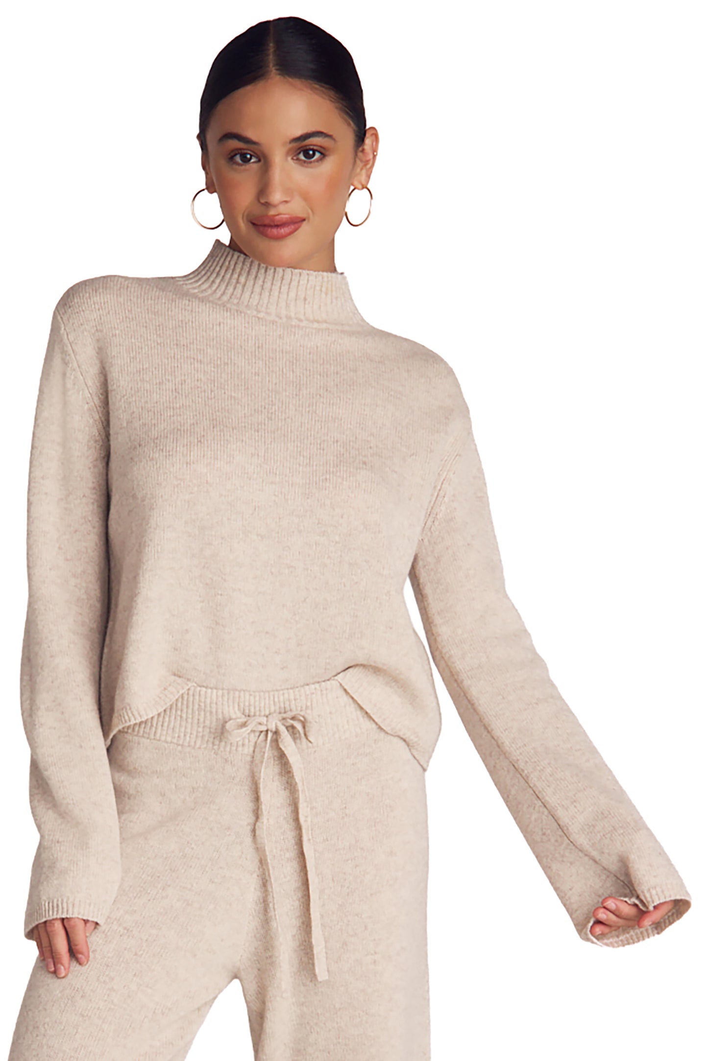Bella Dahl Mock Neck Sweater