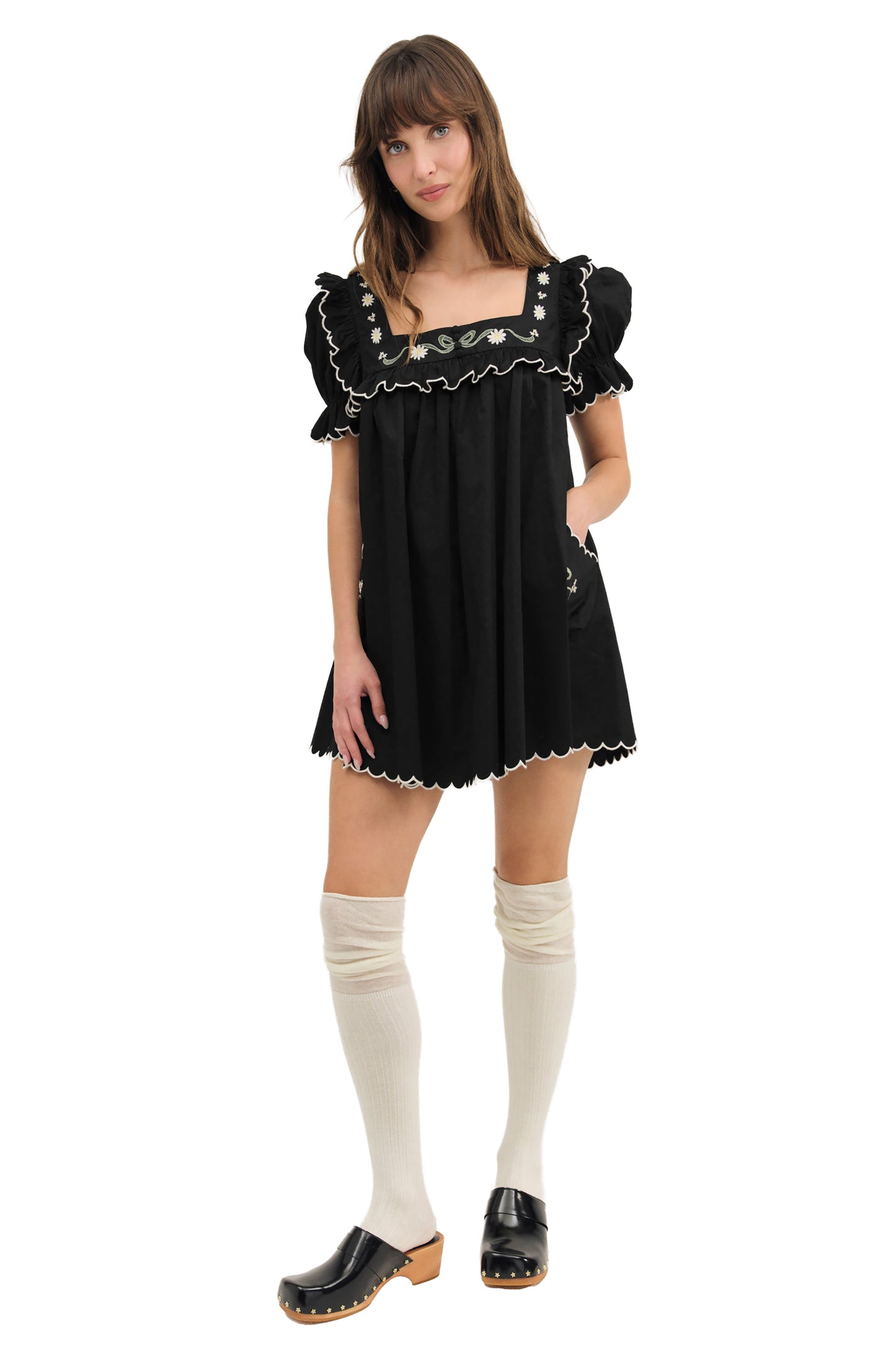 For Love & Lemons Tea Time Babydoll Dress