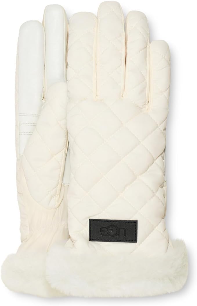 UGG Quilted Performance Tech Gloves with Microfur Lining