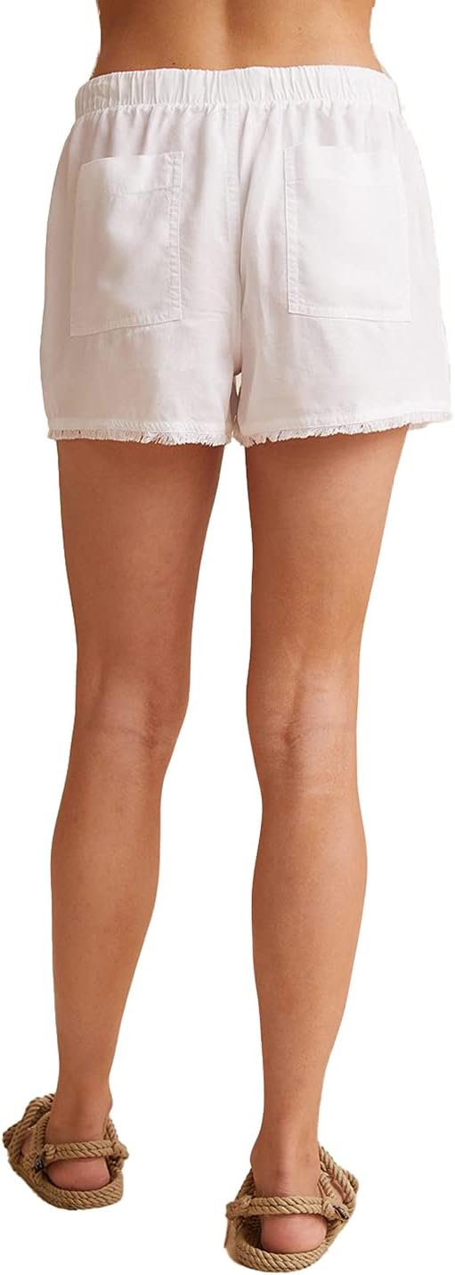 Bella Dahl Frayed Hem Shorts