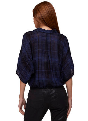 Bella Dahl Flowy Tie Waist Shirt