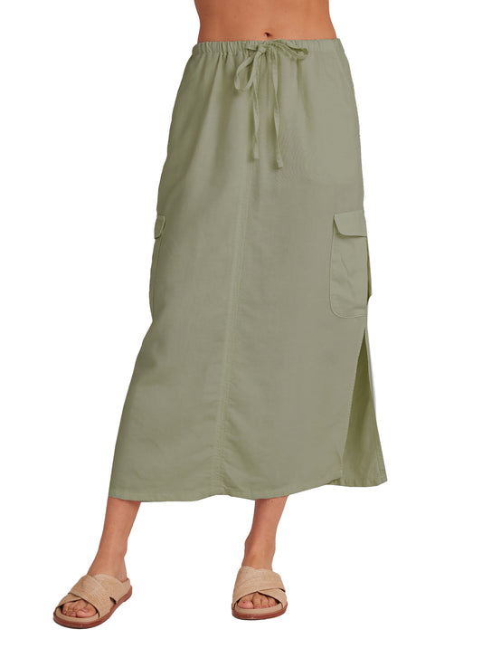 Bella Dahl Goldie Bellow Pocket Cargo Skirt