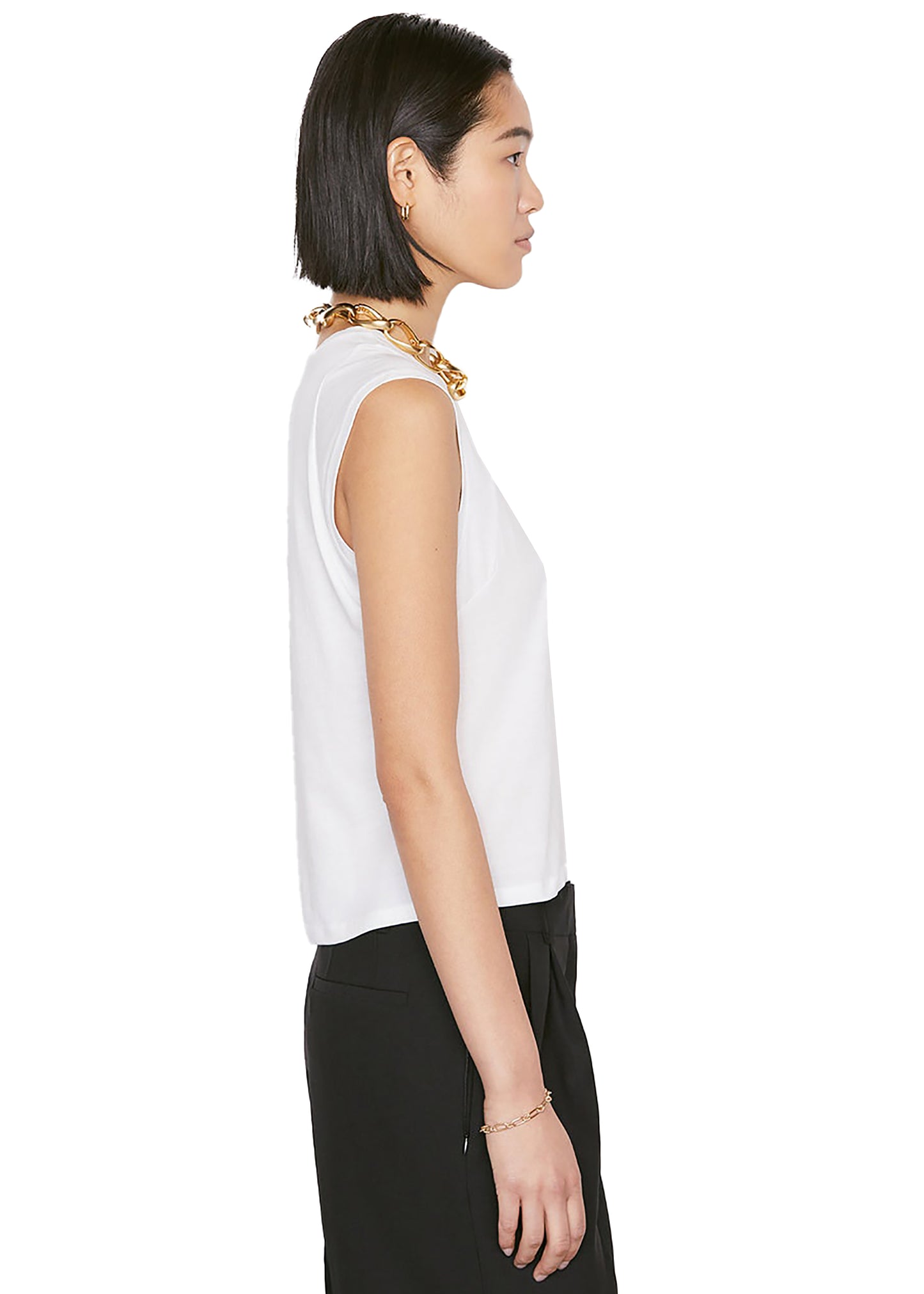 FRAME Le High Rise Muscle Tee