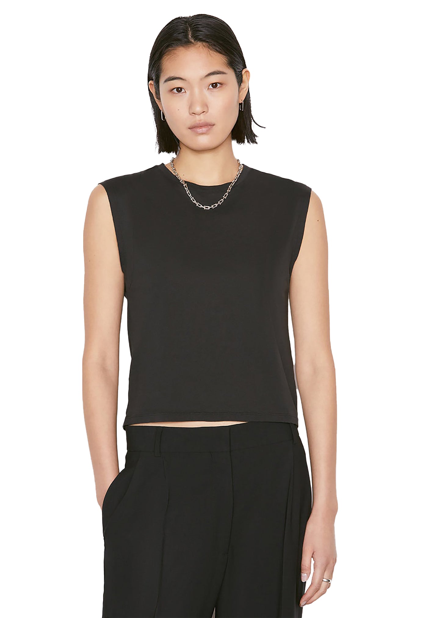 FRAME Le High Rise Muscle Tee