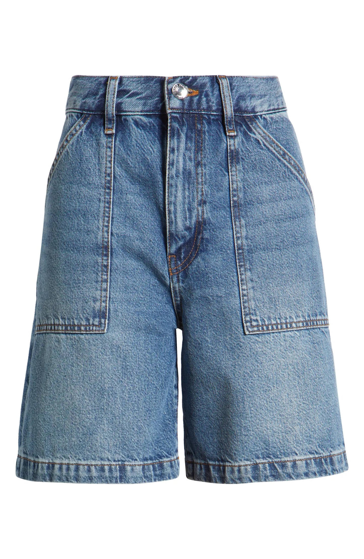 FRAME The Utility Denim Shorts - Stranger