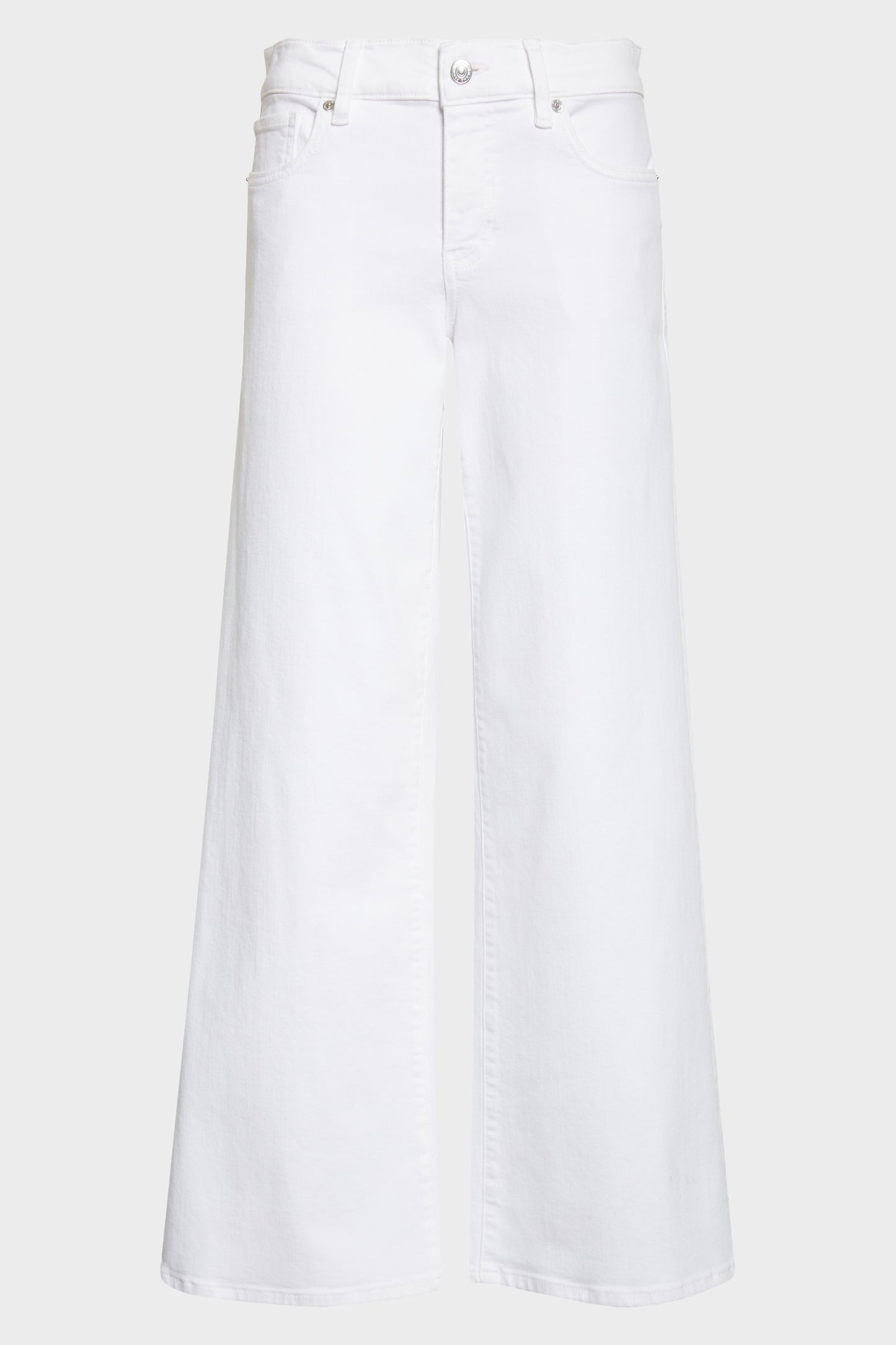 FRAME Le Slim Palazzo Jeans - White