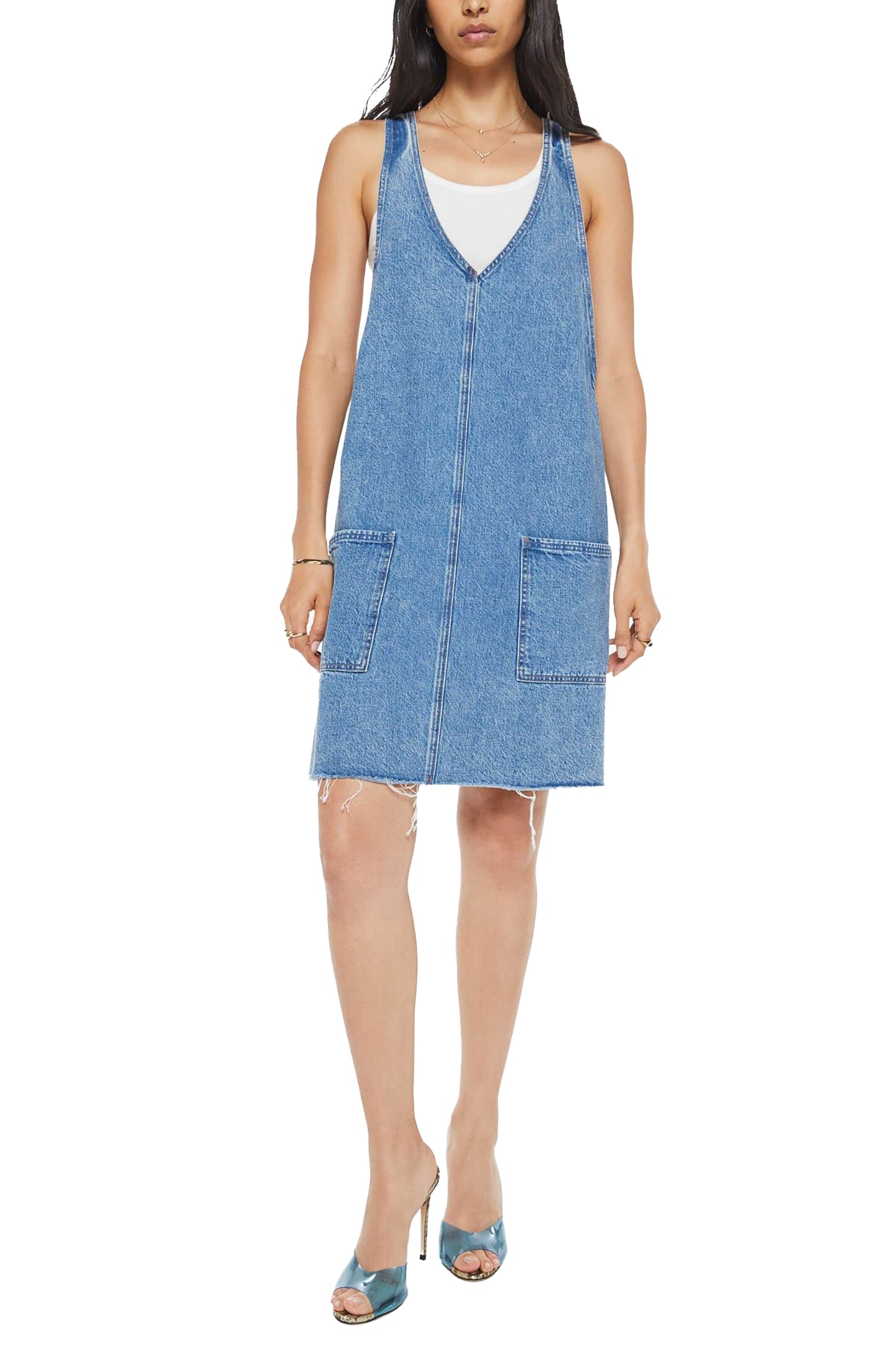 MOTHER The O Yeah Overall Dress