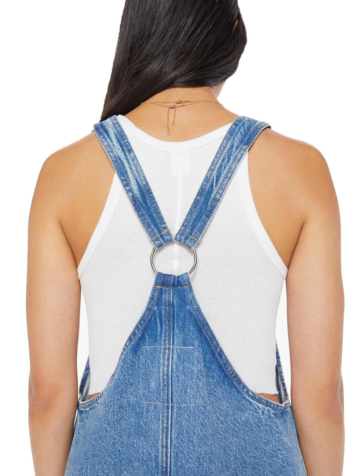 MOTHER The O Yeah Overall Dress