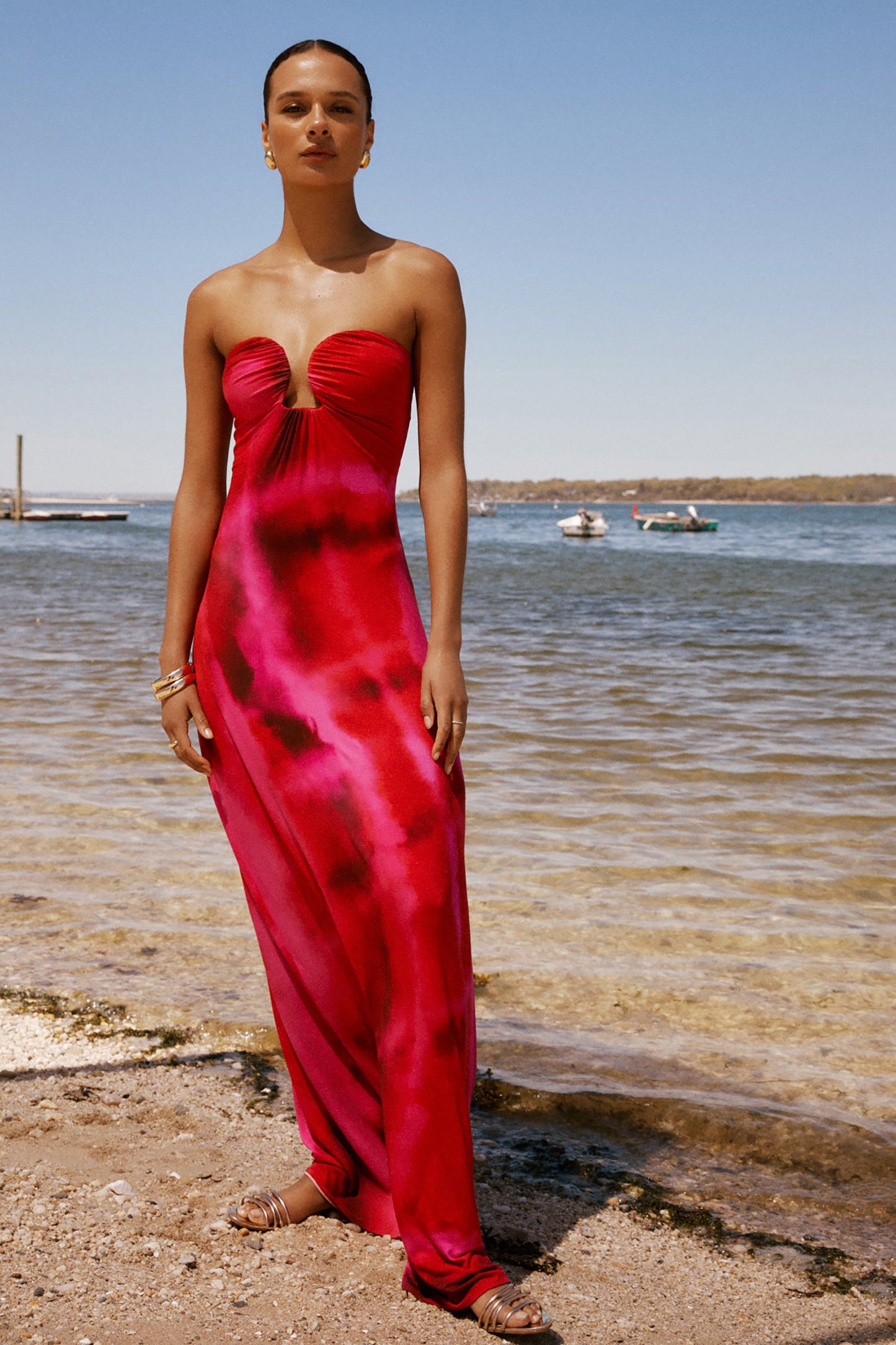 Amanda Uprichard Saladana Maxi Dress