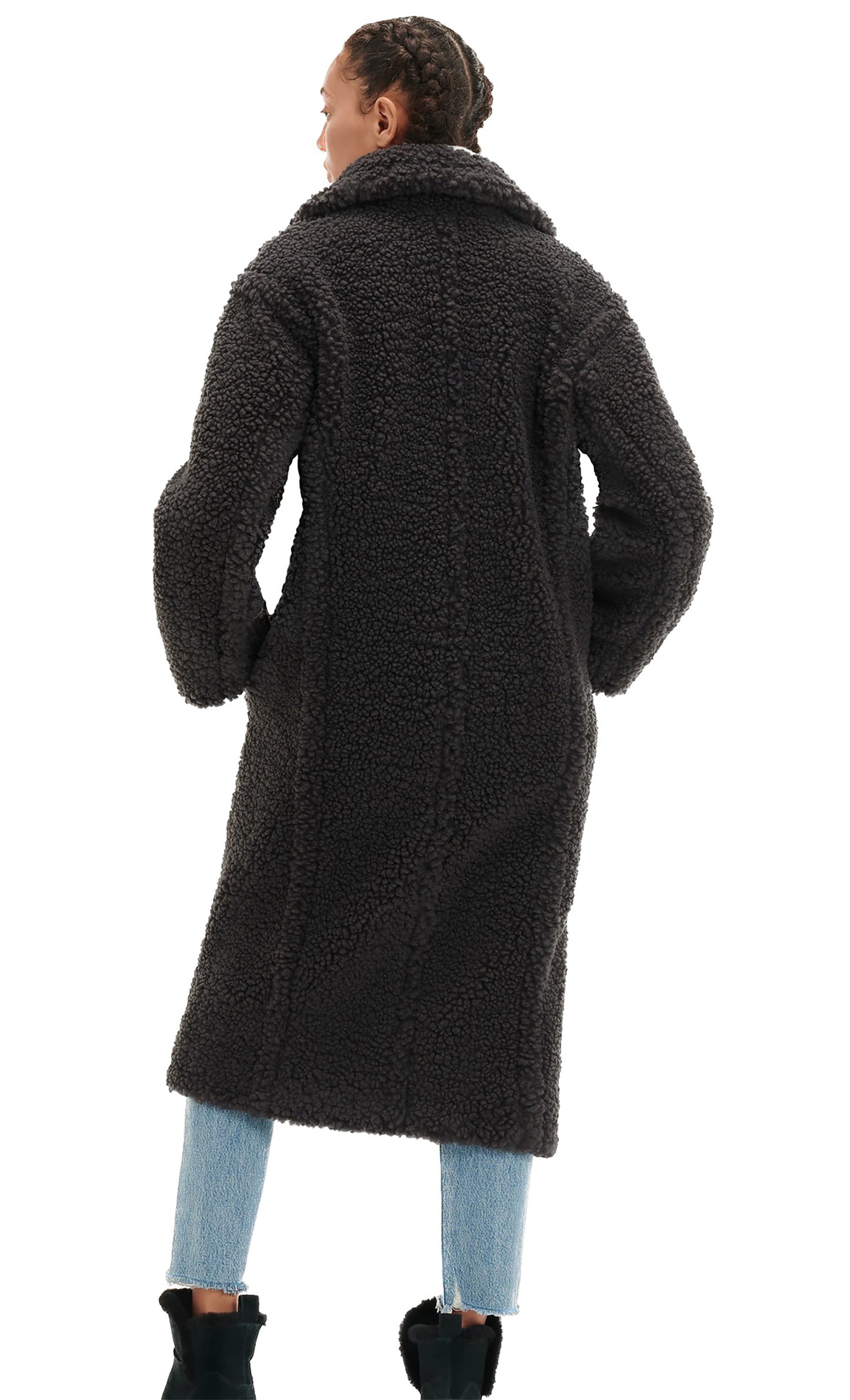 UGG Gertrude Long Teddy Coat