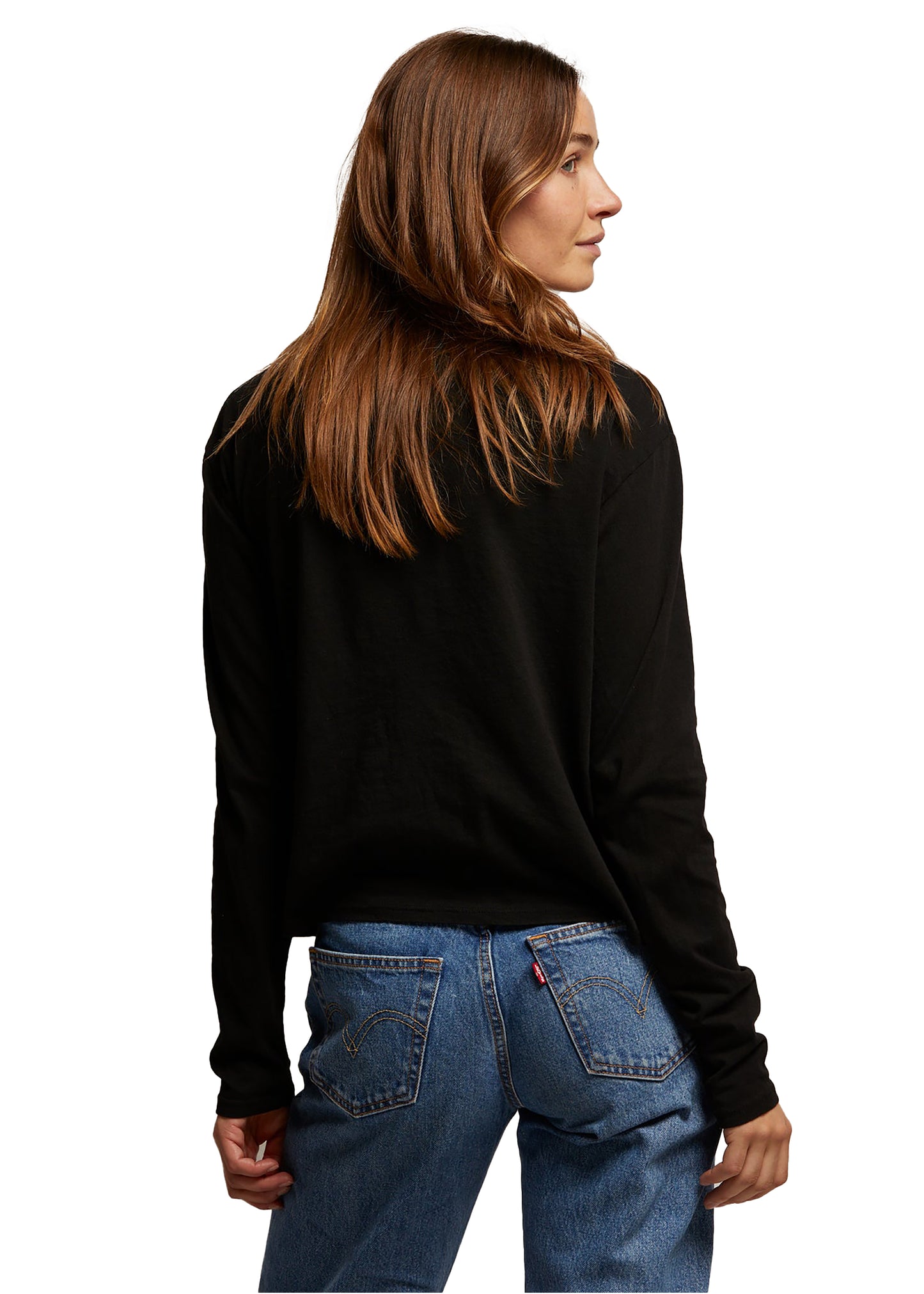 perfectwhitetee Axel Long Sleeve Tee