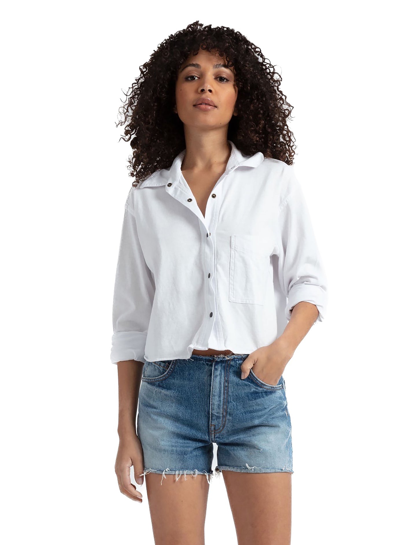ASKK NY Crop Knit Shirt