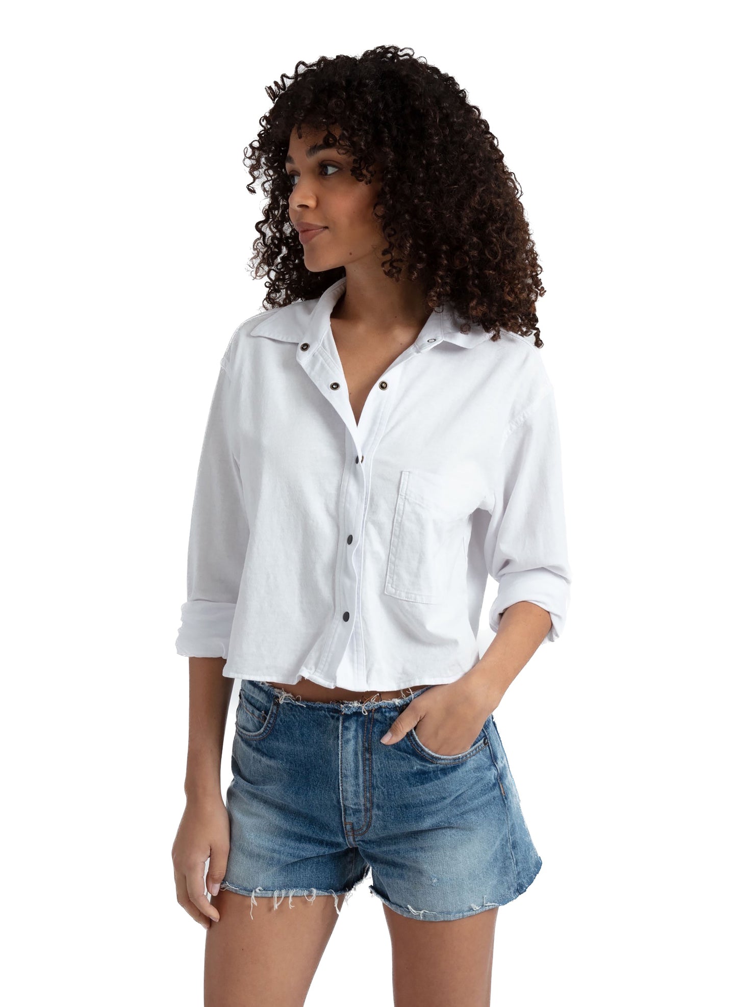 ASKK NY Crop Knit Shirt
