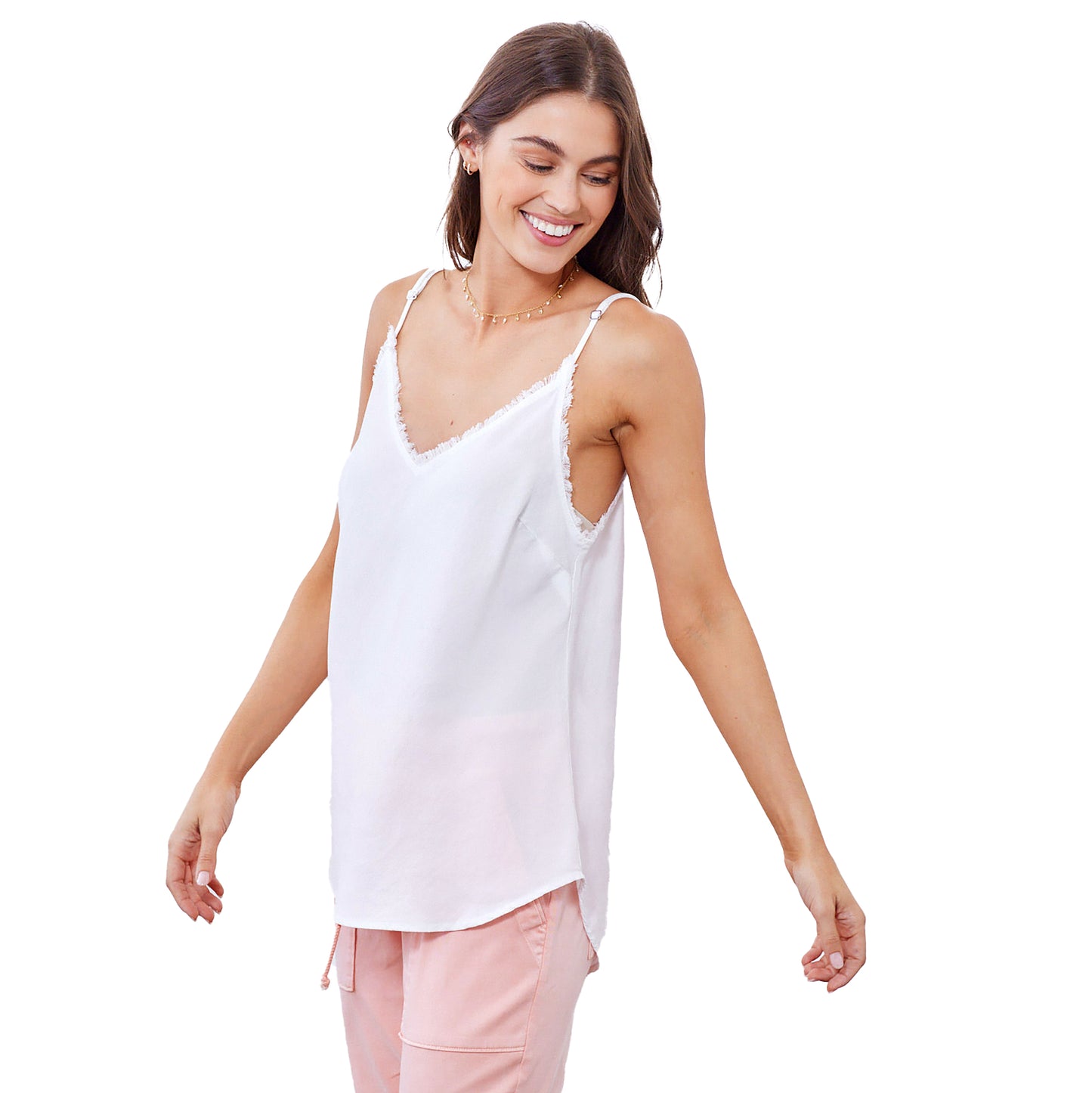 Bella Dahl Frayed Edge Camisole