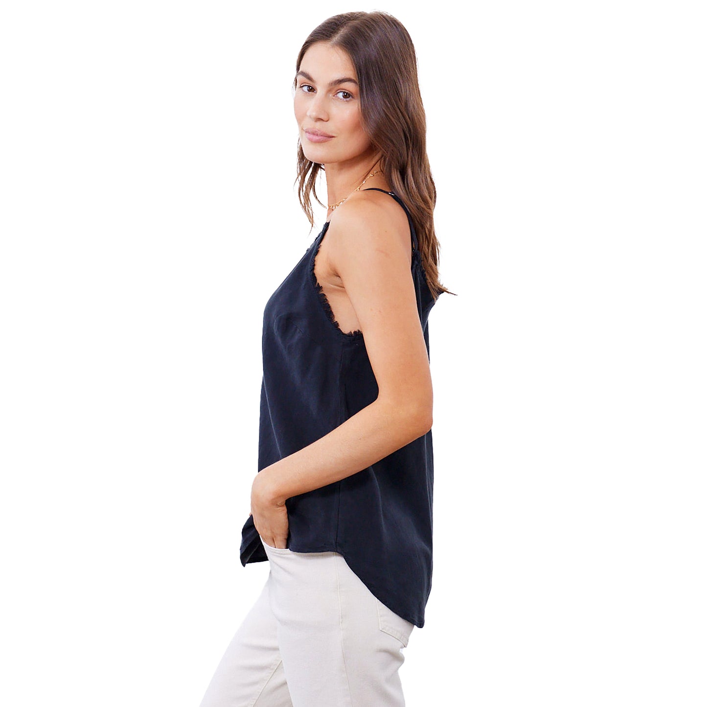 Bella Dahl Frayed Edge Camisole