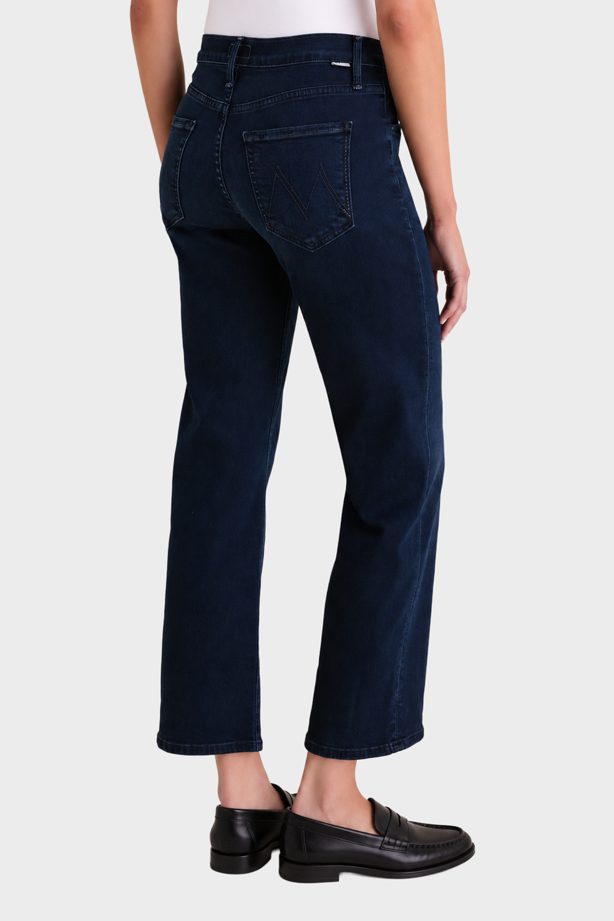 MOTHER The Mid Rise Rambler Zip Ankle - Chip On My Shoulder