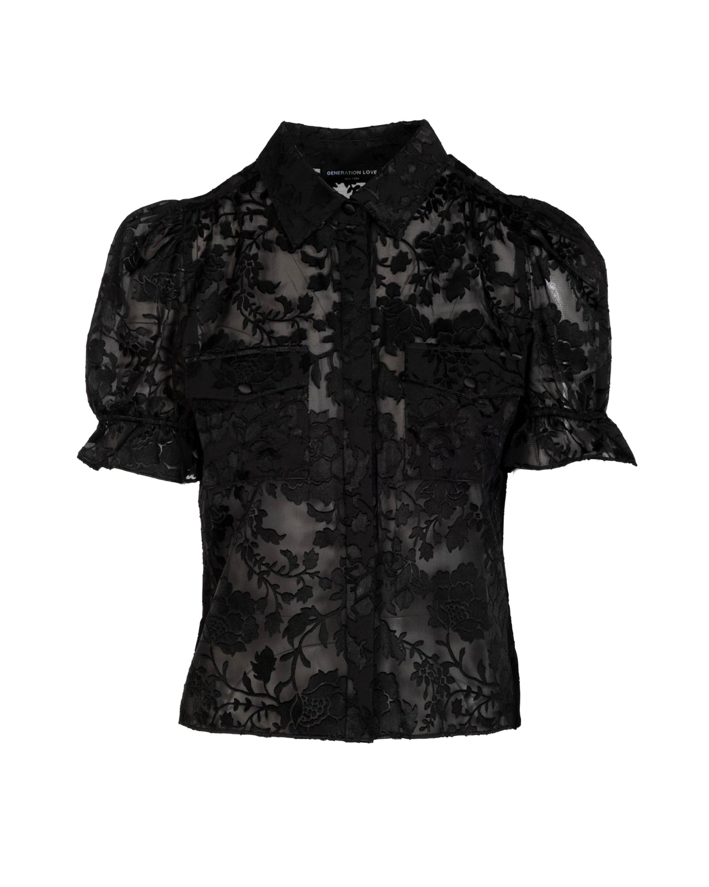 Generation Love Mina Burnout Top