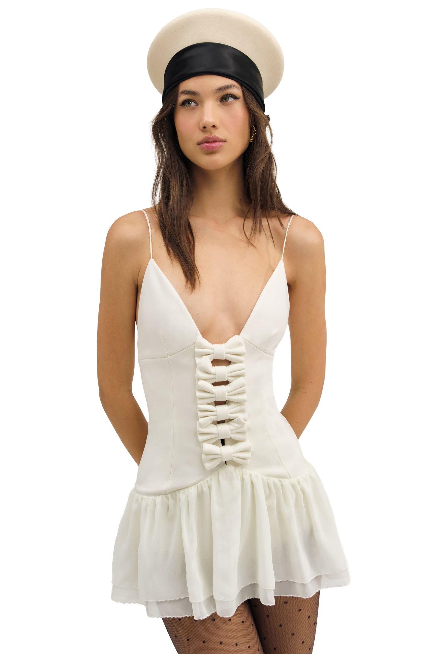 For Love & Lemons Josie Micro Mini Dress