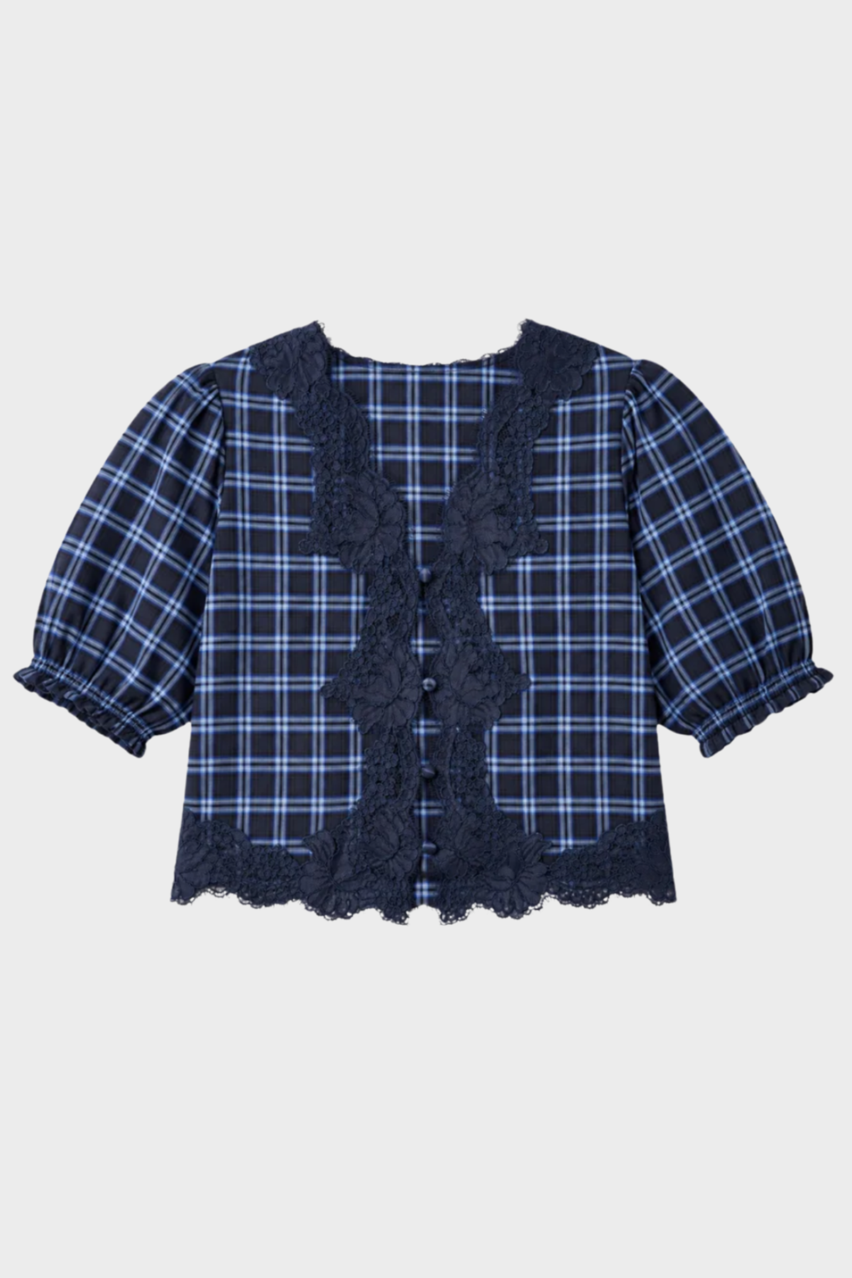 Cami NYC Junie Cotton Plaid Top