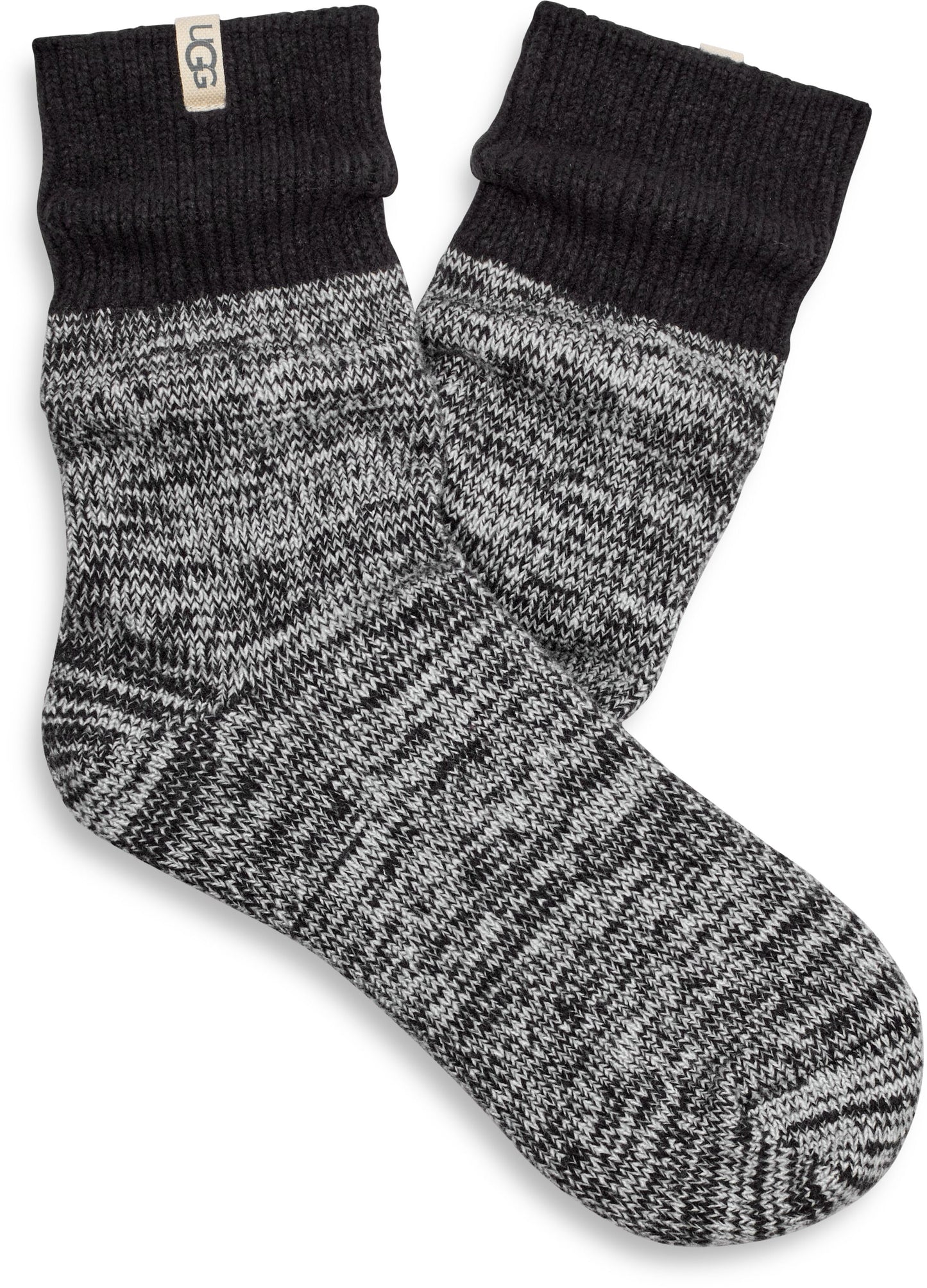 UGG Rib Knit Slouchy Quarter Socks