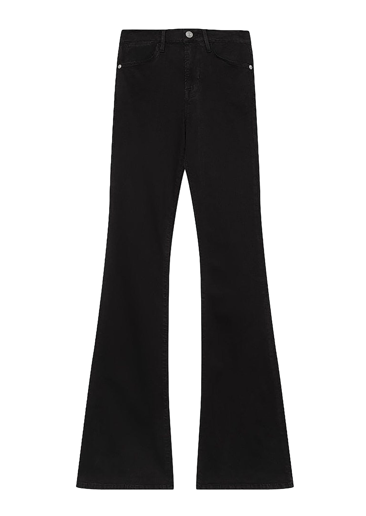 FRAME Le High Flare Jeans - Film Noir