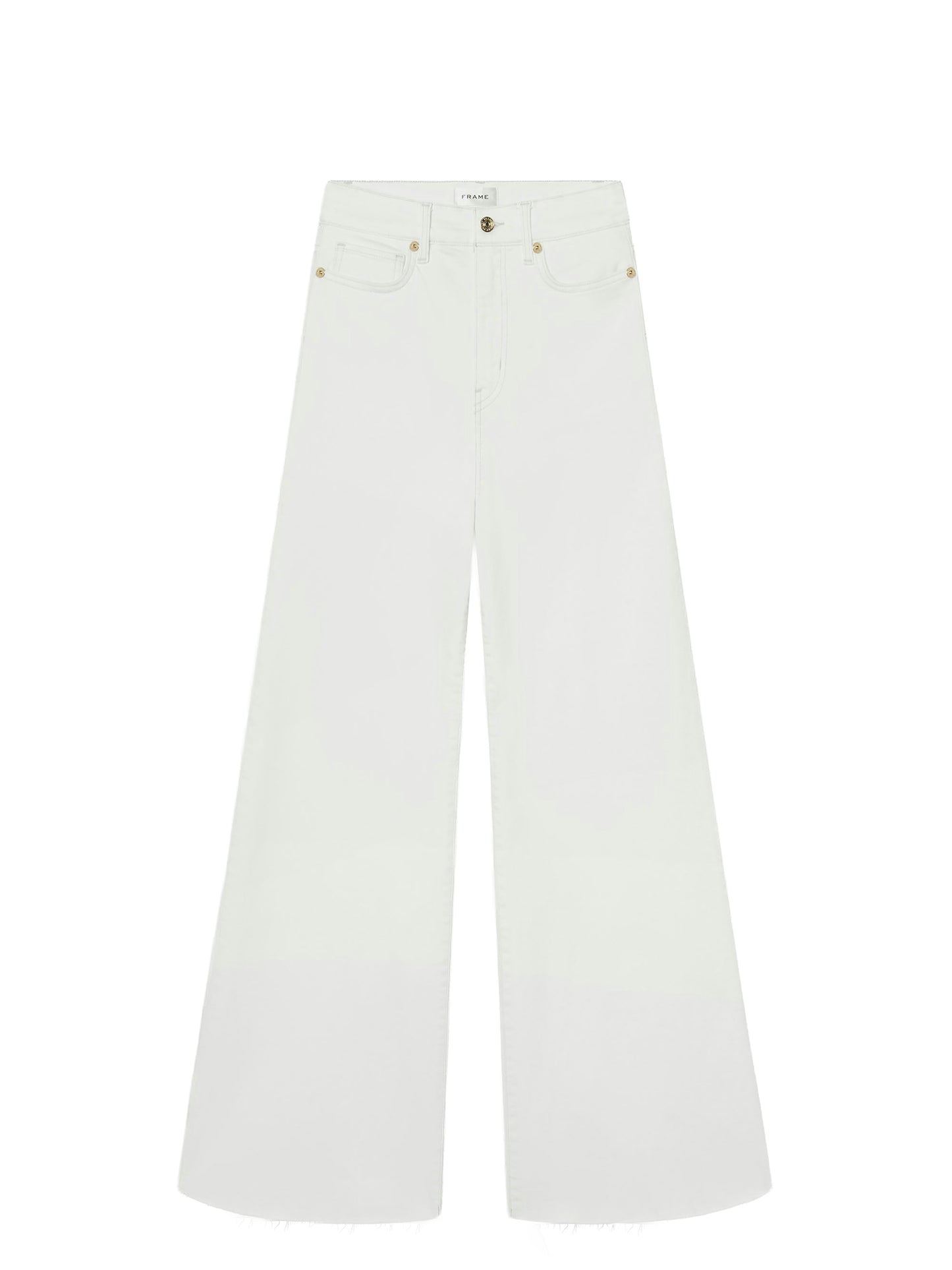 FRAME Le Palazzo Crop Raw After - Au Natural Clean Raw After