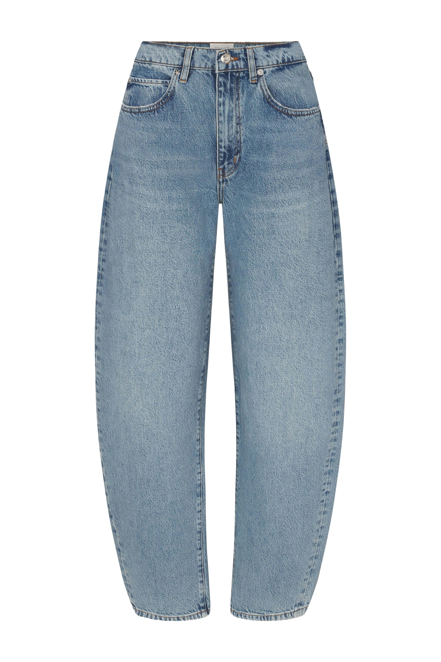 FRAME Low Slung Barrel Jeans - Dollhouse
