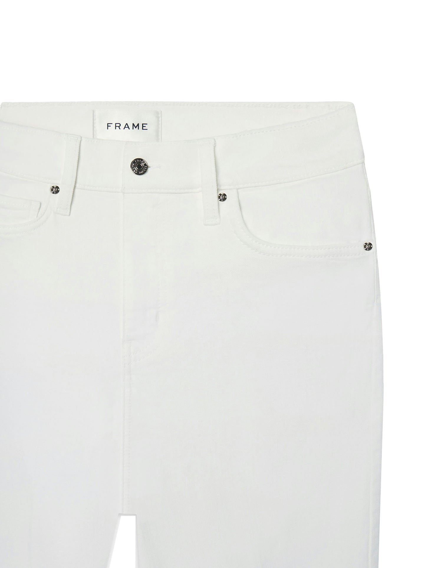 FRAME Le Slim Palazzo - White