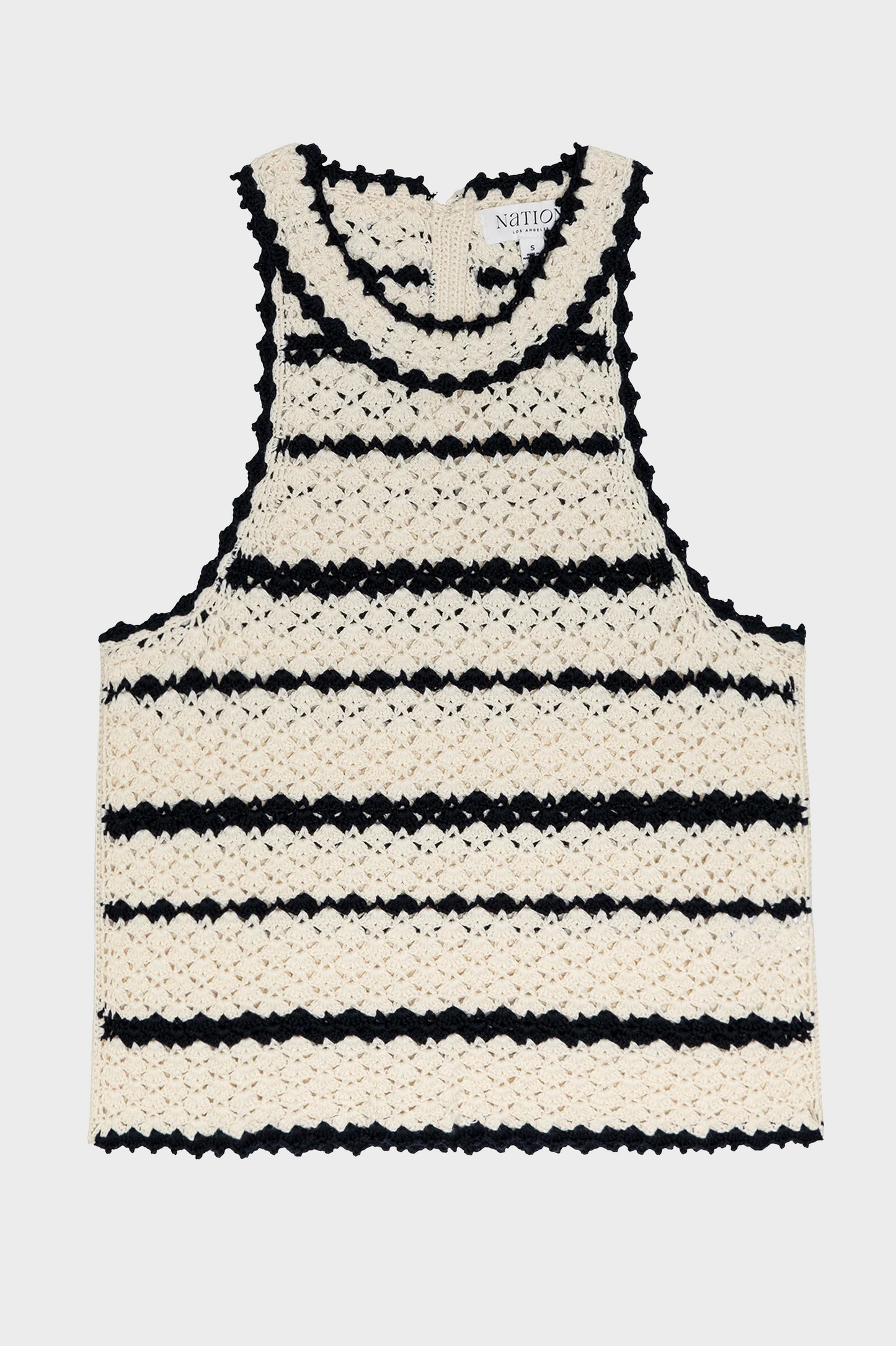 Nation Los Angeles Lucy Crochet top