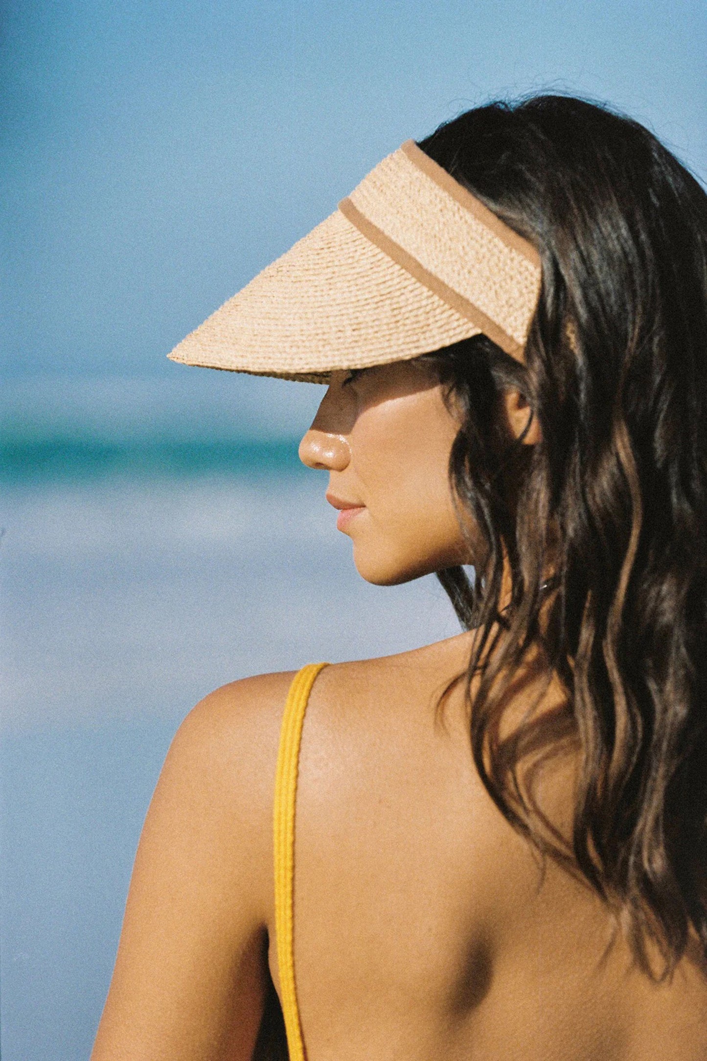 Lack of Color Linen Visor