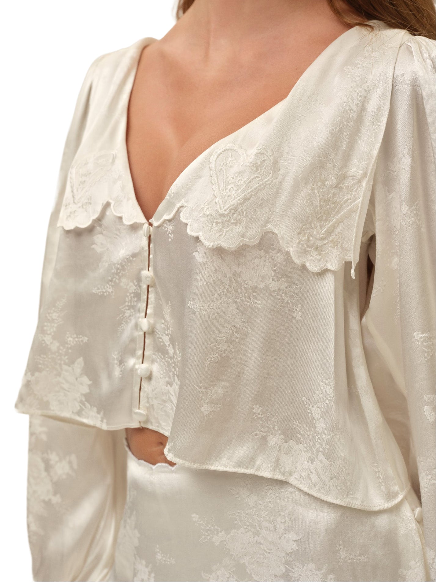 For Love & Lemons Locked Hearts Top