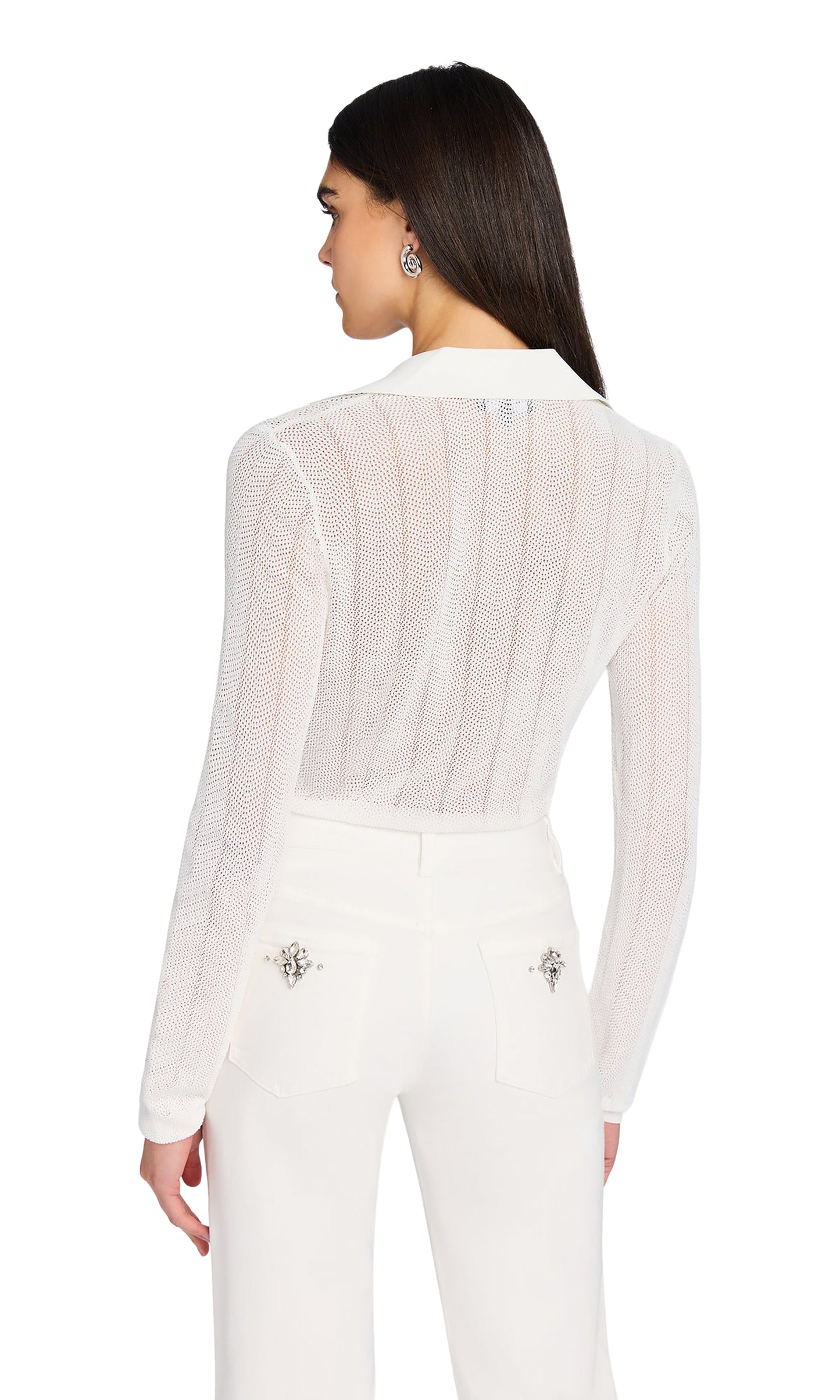Generation Love Megan Pointelle Cardigan