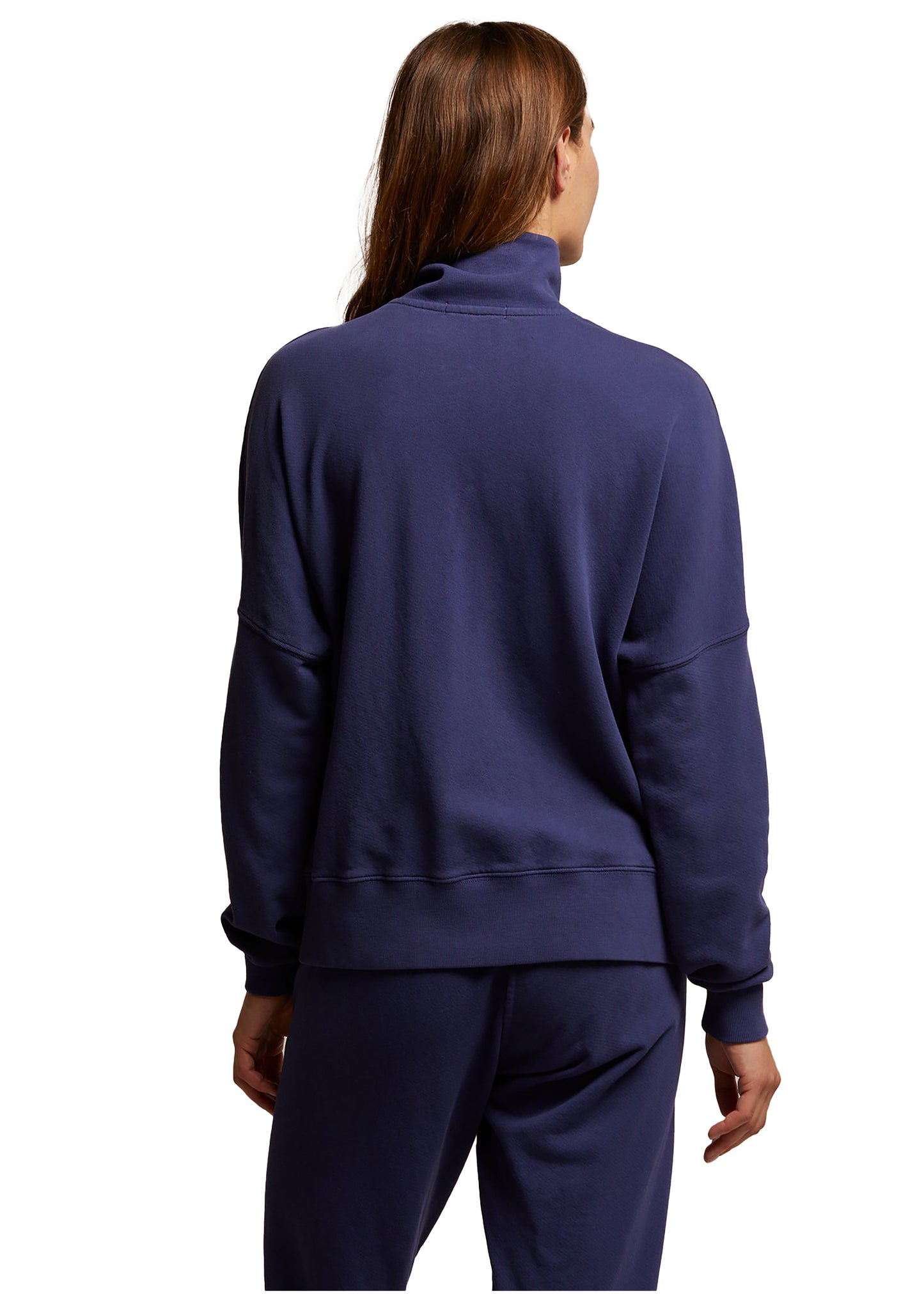 perfectwhitetee Maren French Terry Half Zip Sweatshirt