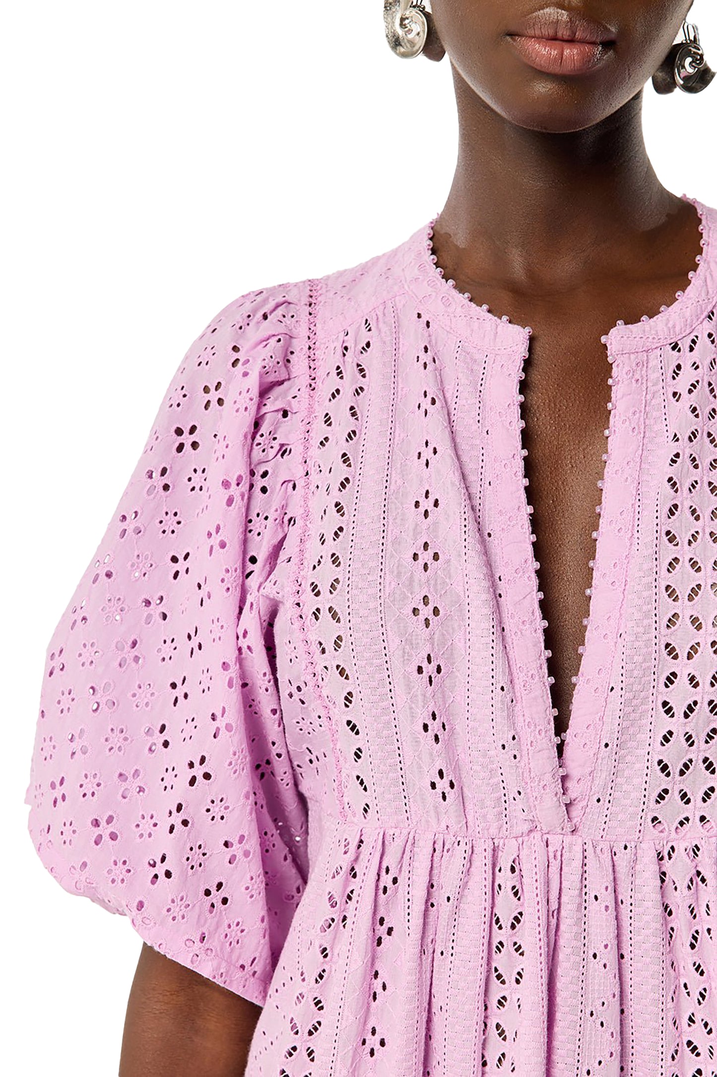 Poupette St Barth Aria Eyelet Dress