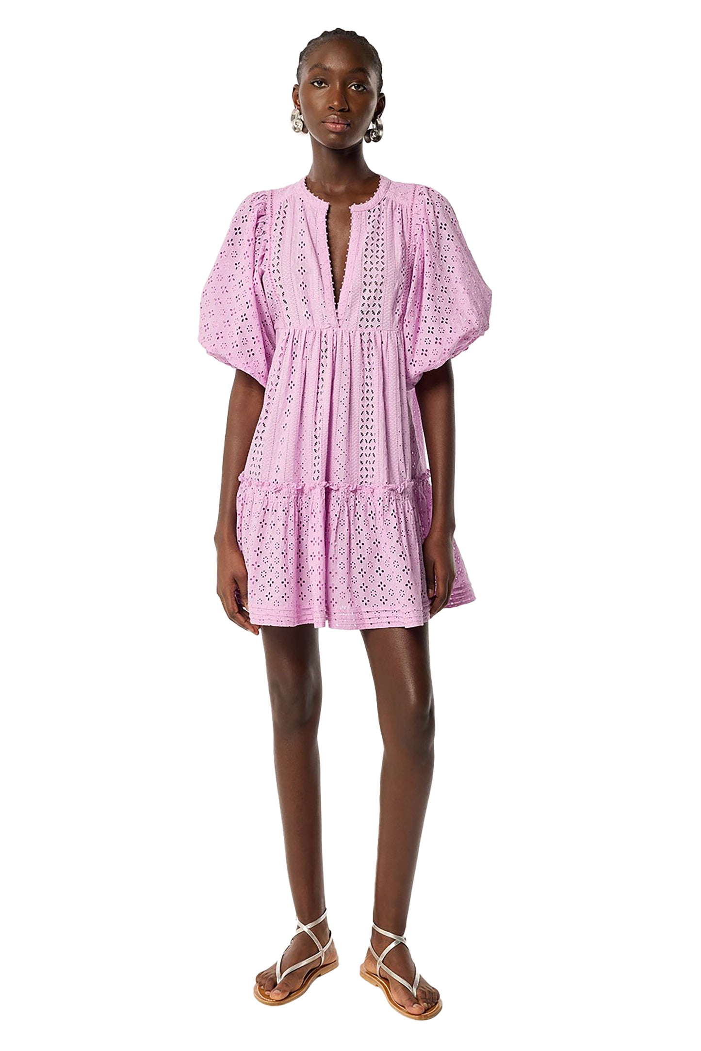 Poupette St Barth Aria Eyelet Dress
