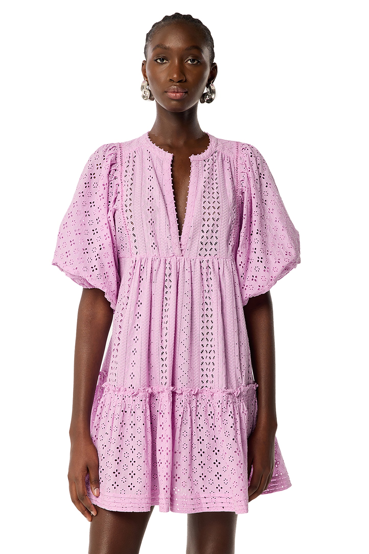 Poupette St Barth Aria Eyelet Dress
