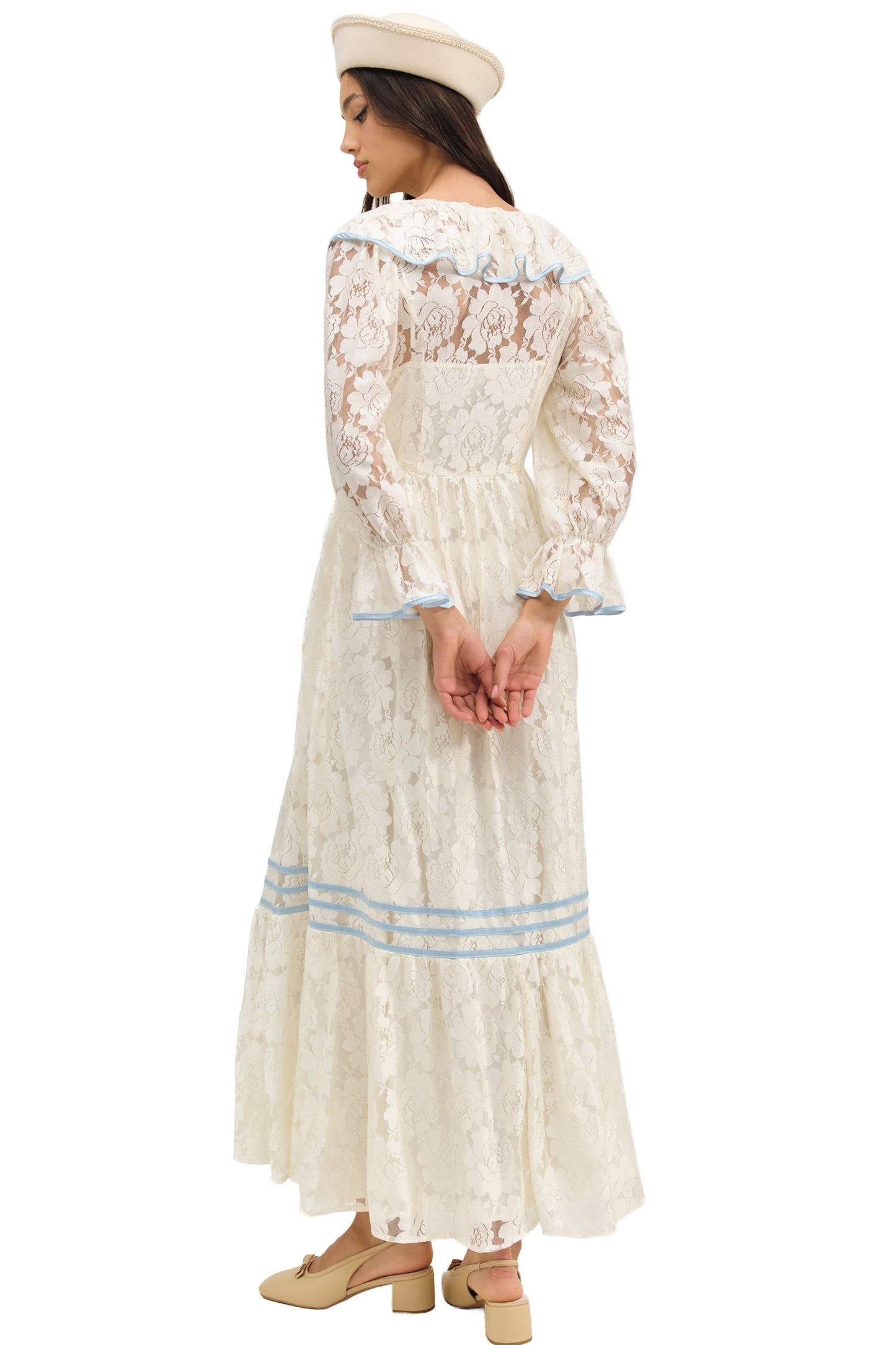 For Love & Lemons Severine Maxi Dress
